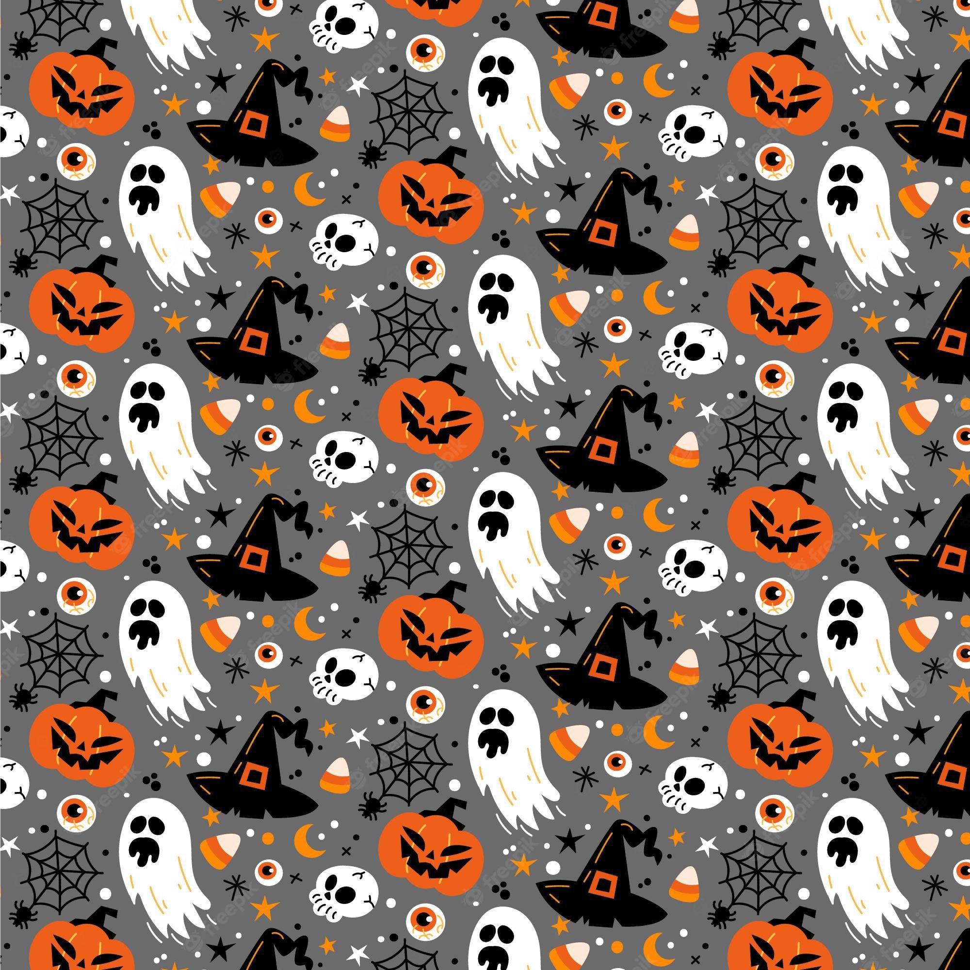 Halloween Pattern Wallpapers