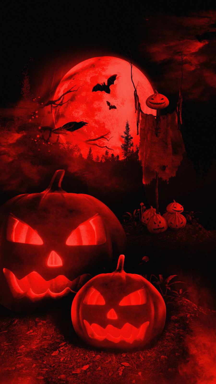 Halloween Scary Pumpkin Wallpapers