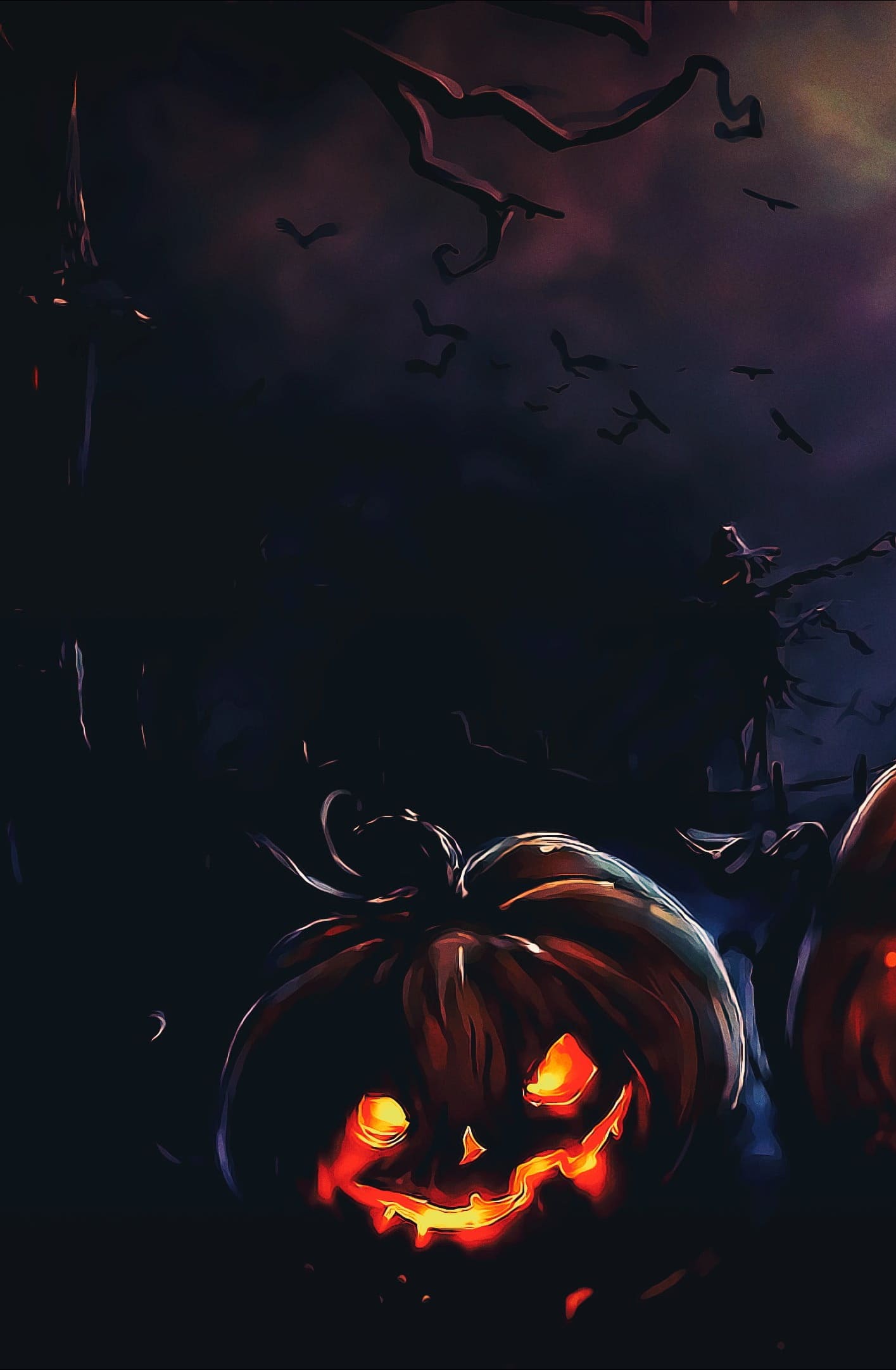 Halloween Scary Pumpkin Wallpapers