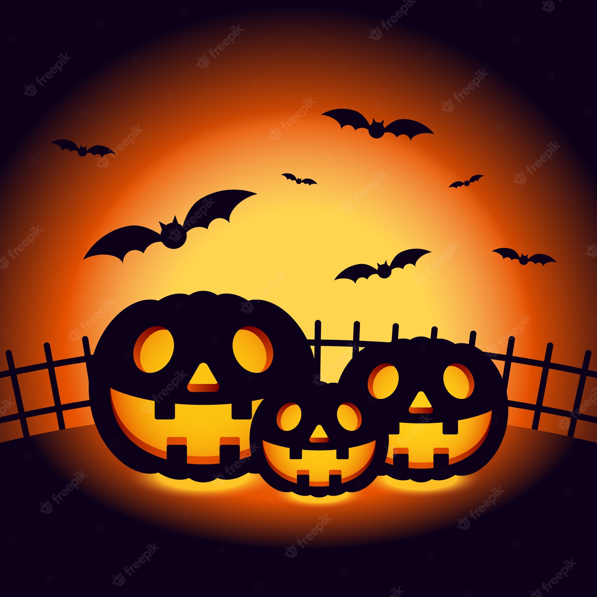 Halloween Scenery Background