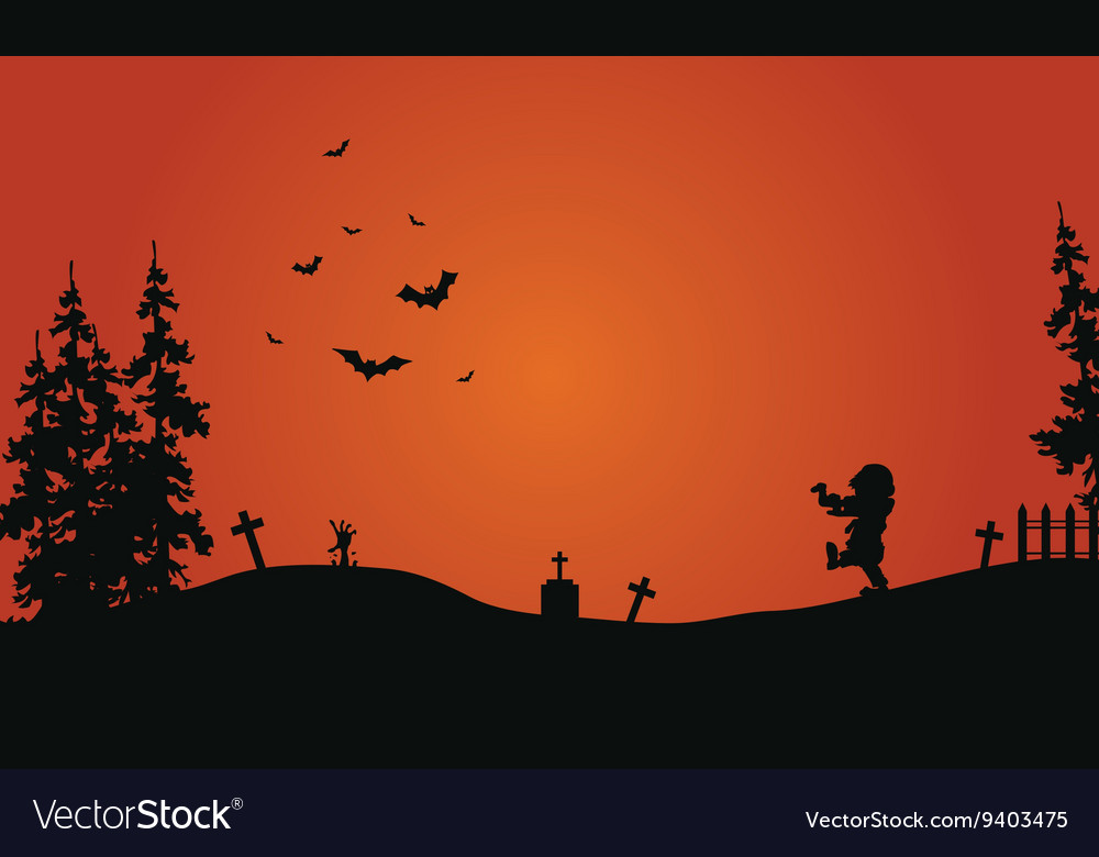 Halloween Scenery Background