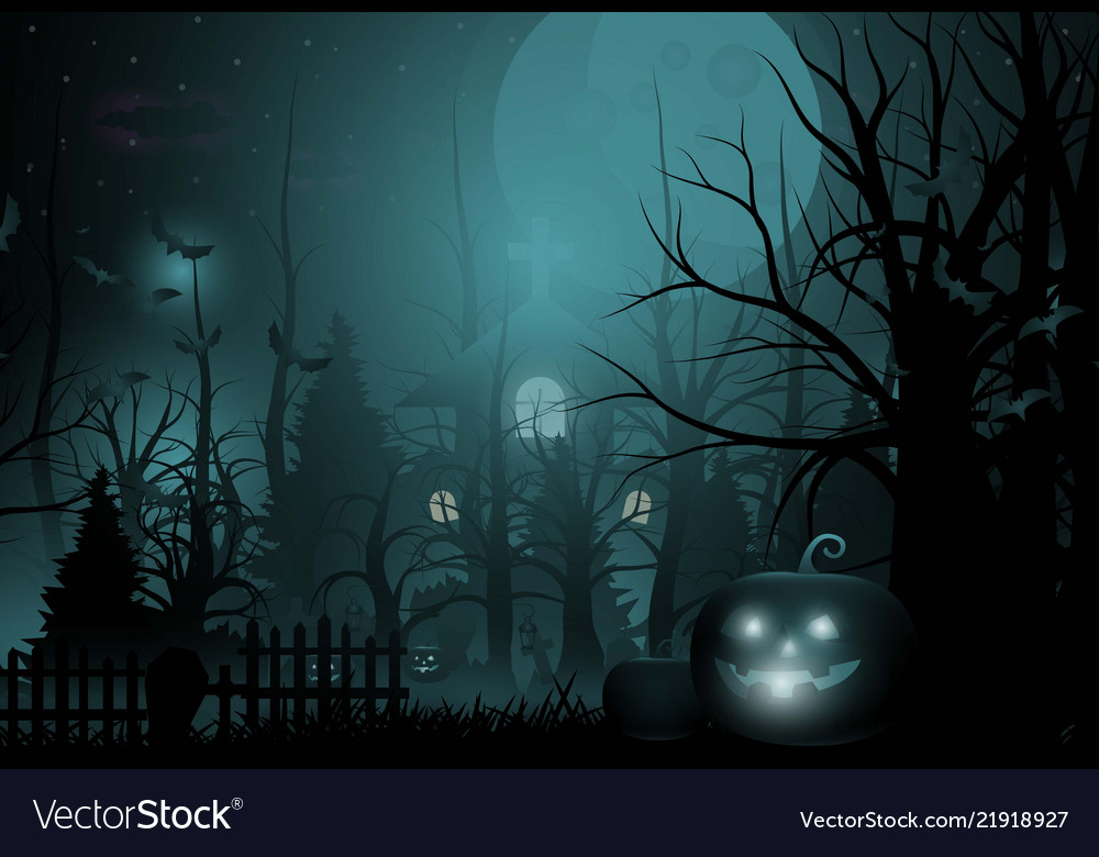 Halloween Scenery Background