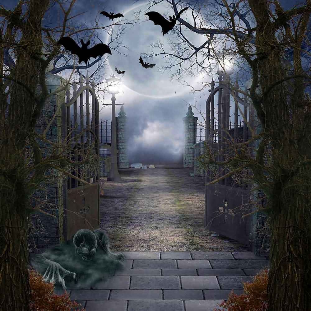 Halloween Scenery Background