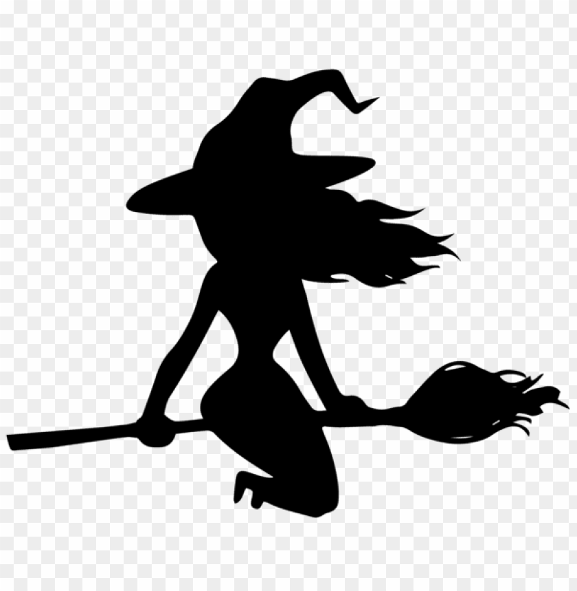 Halloween Witch On Broom Wallpapers