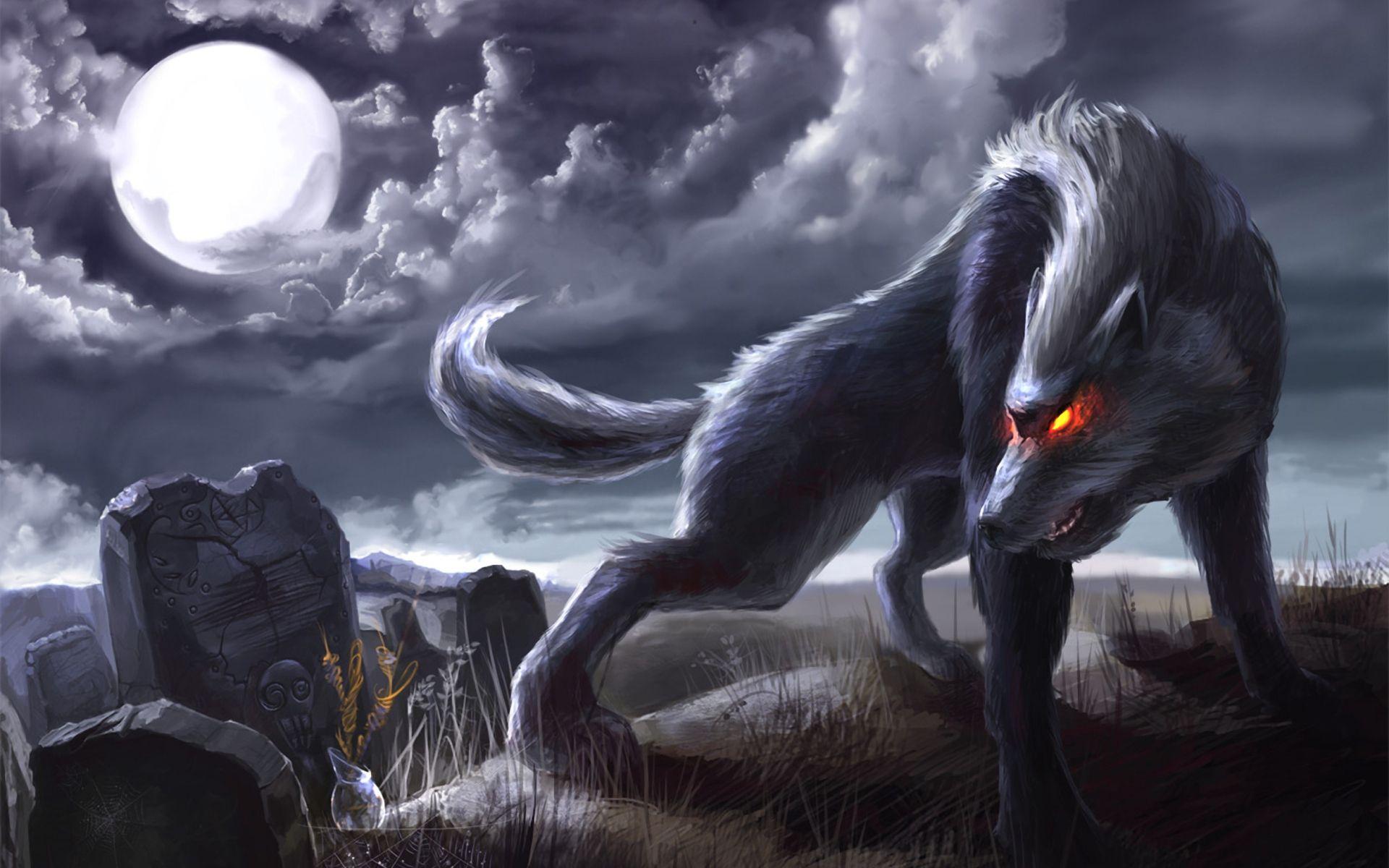 Halloween Wolf Wallpapers