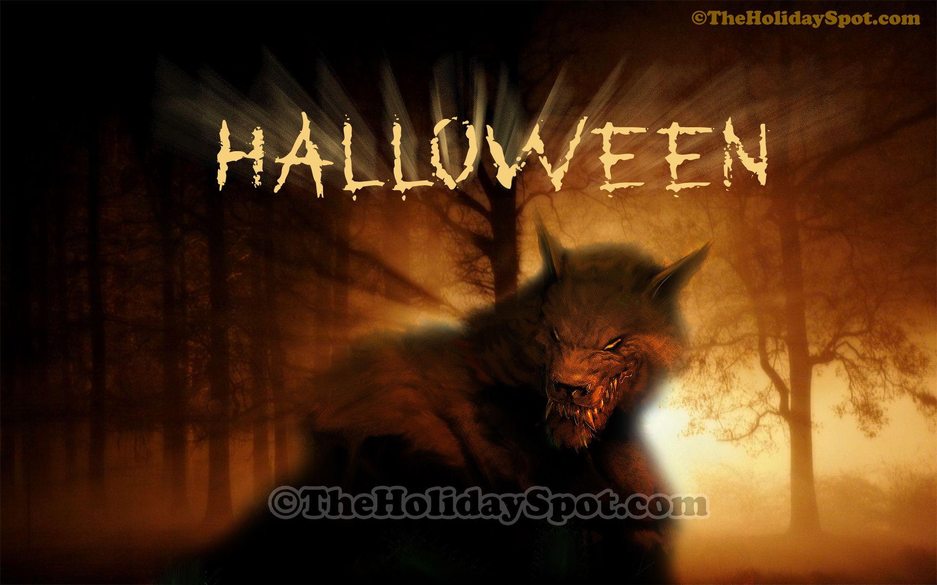 Halloween Wolf Wallpapers