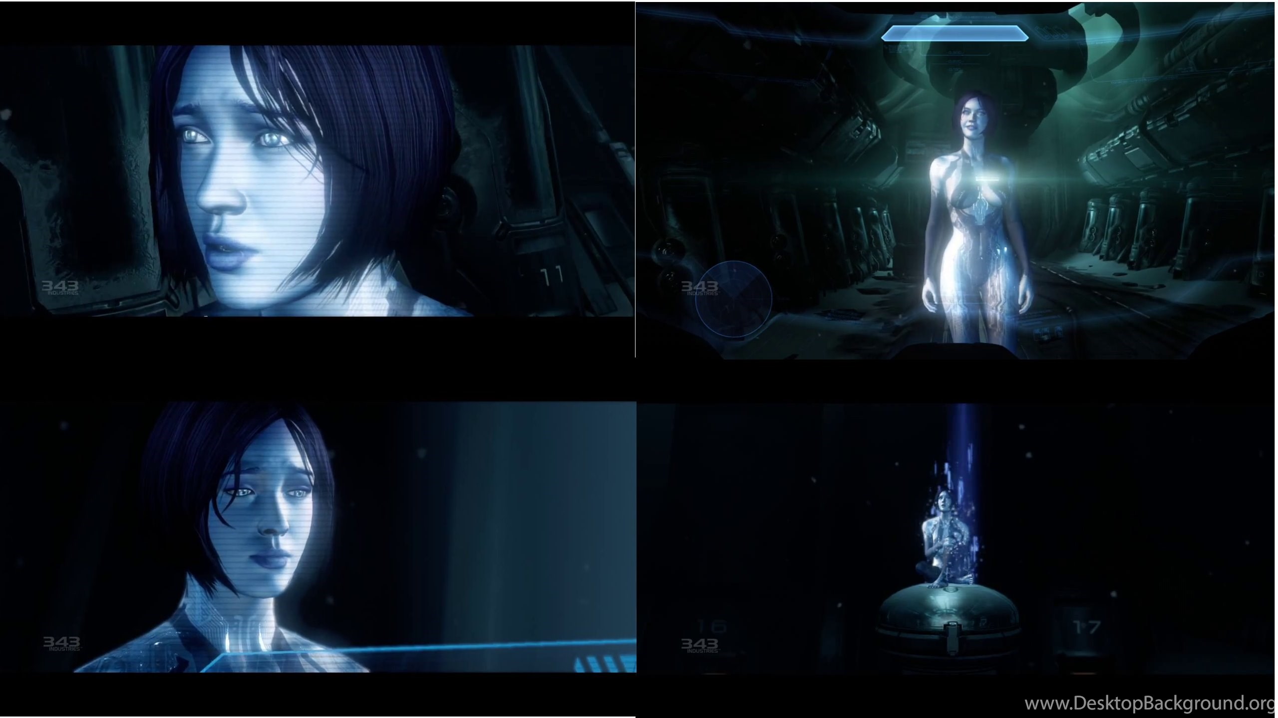 Halo 4 Cortana Wallpapers