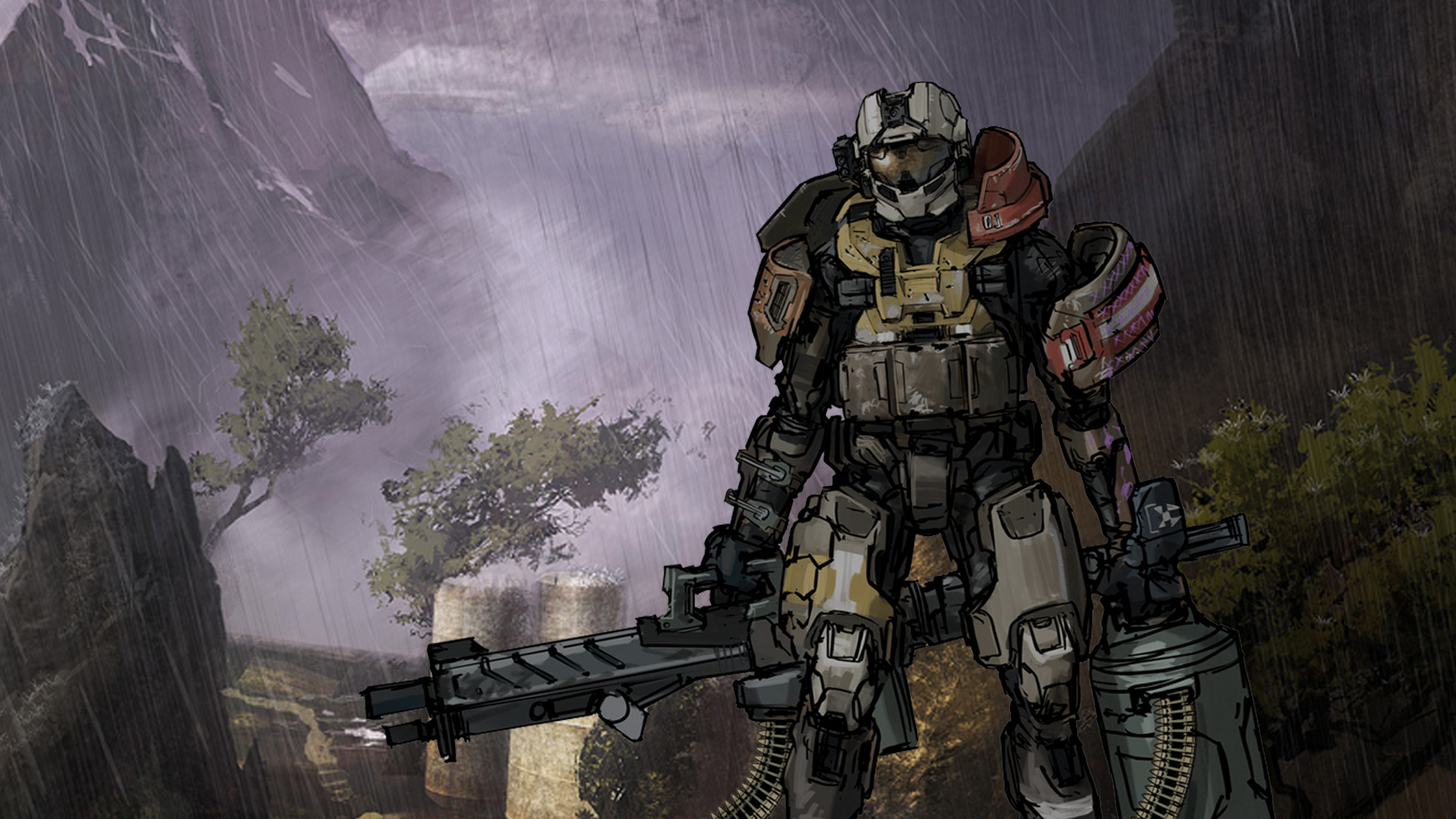Halo Reach Emile Wallpapers