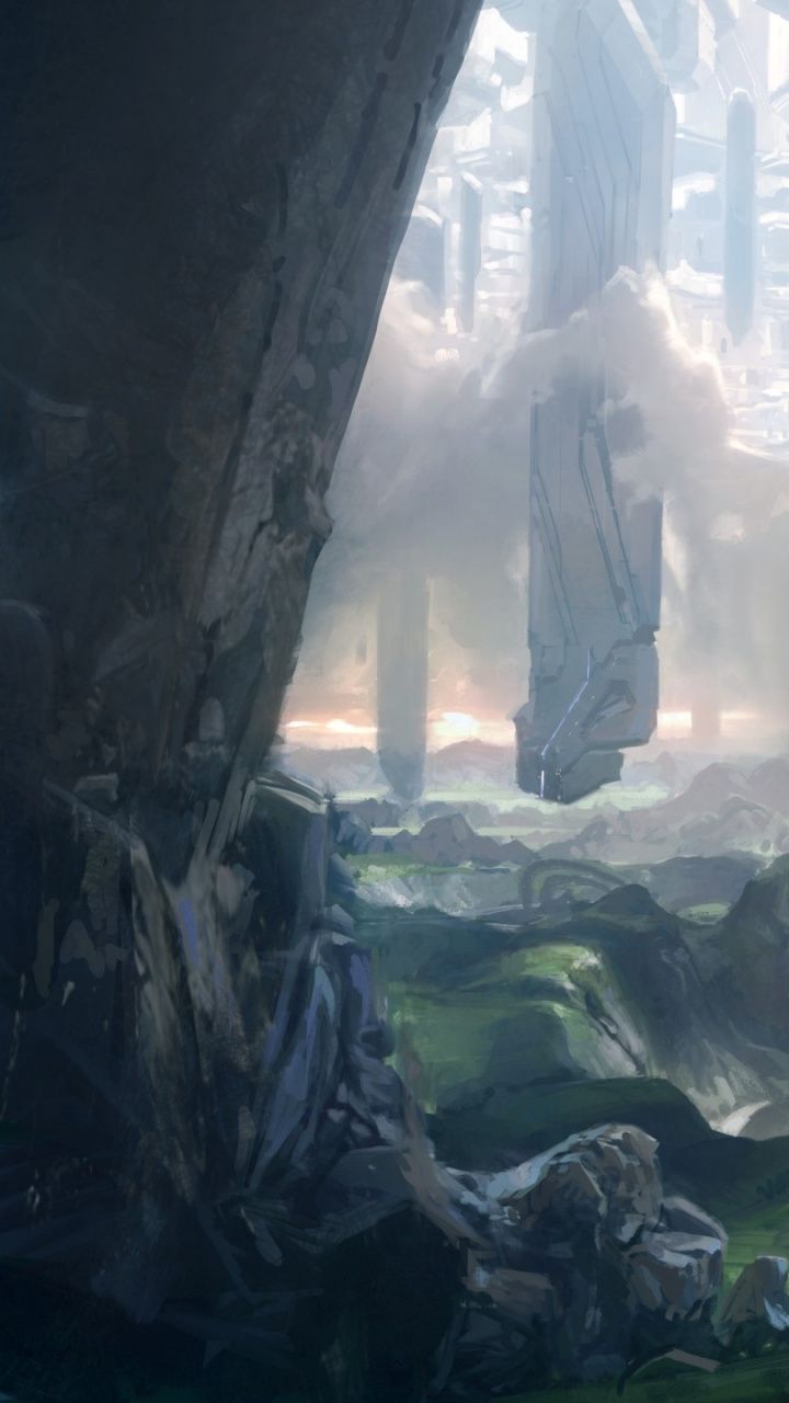 Halo Scenery Backgrounds