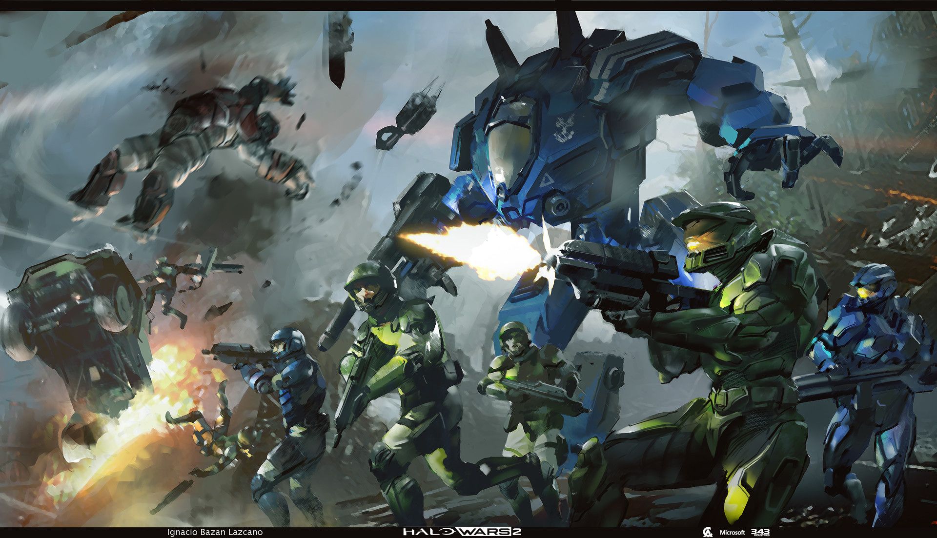 Halo Wars Background