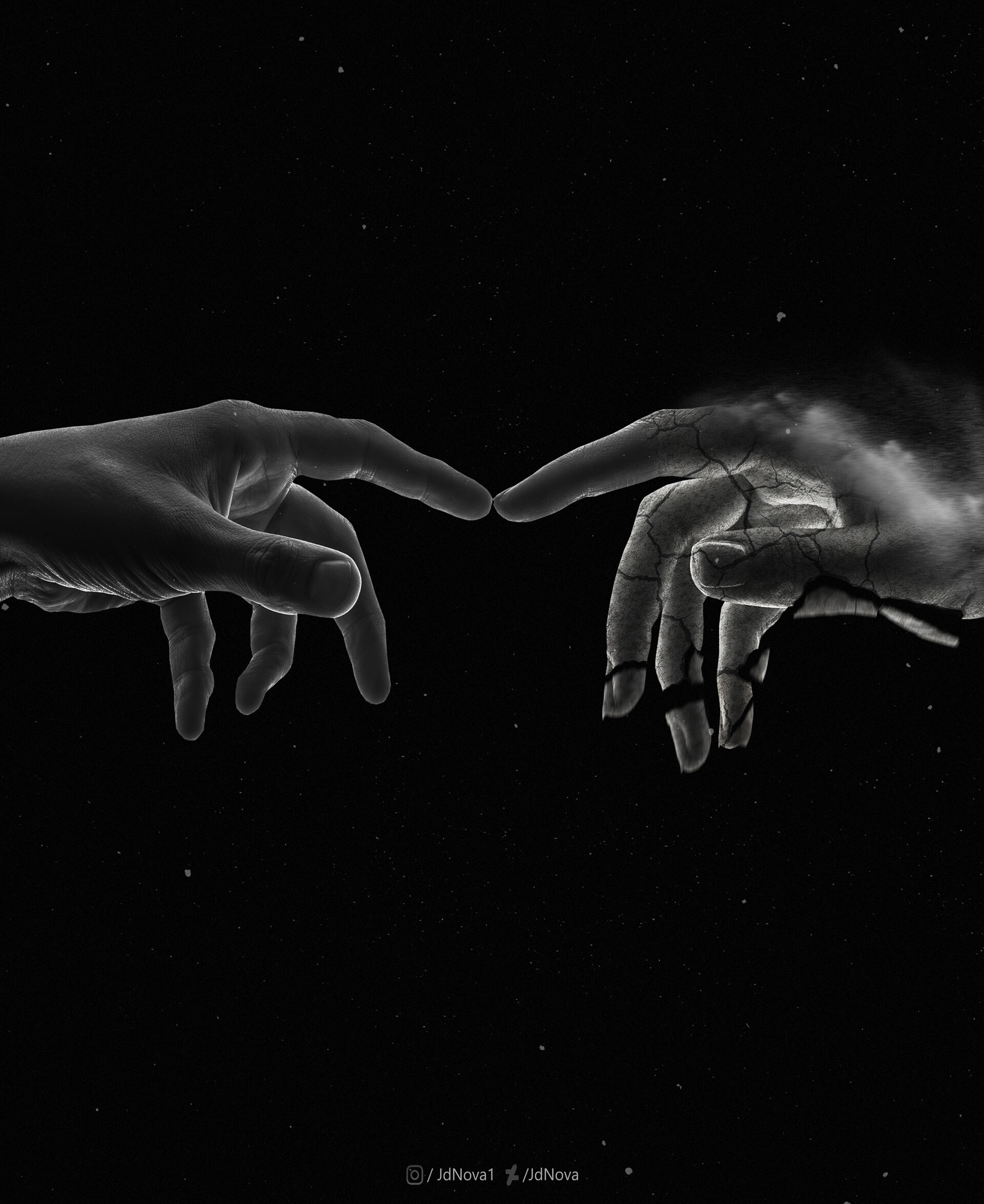 Hands Touching Aesthetic Wallpapers