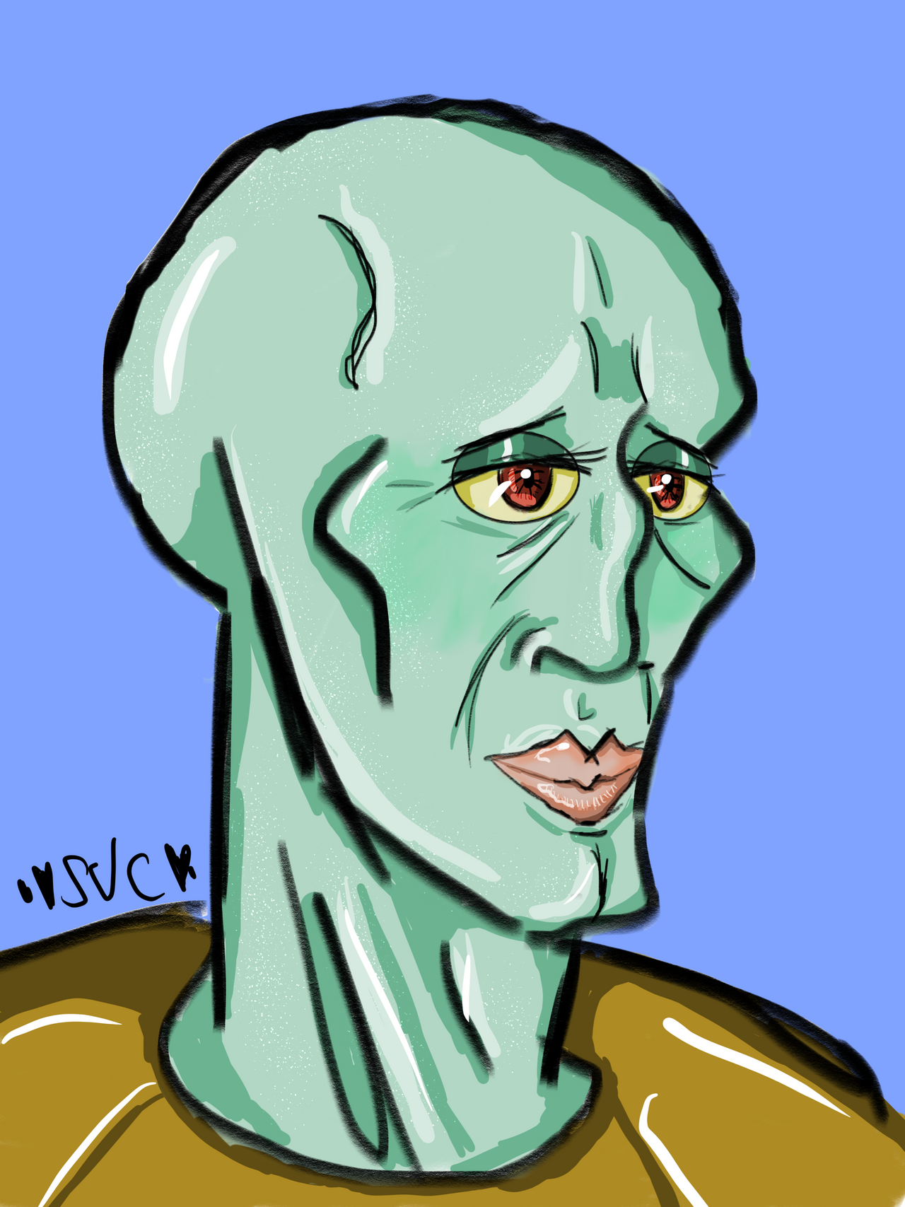 Handsome Squidward Wallpapers