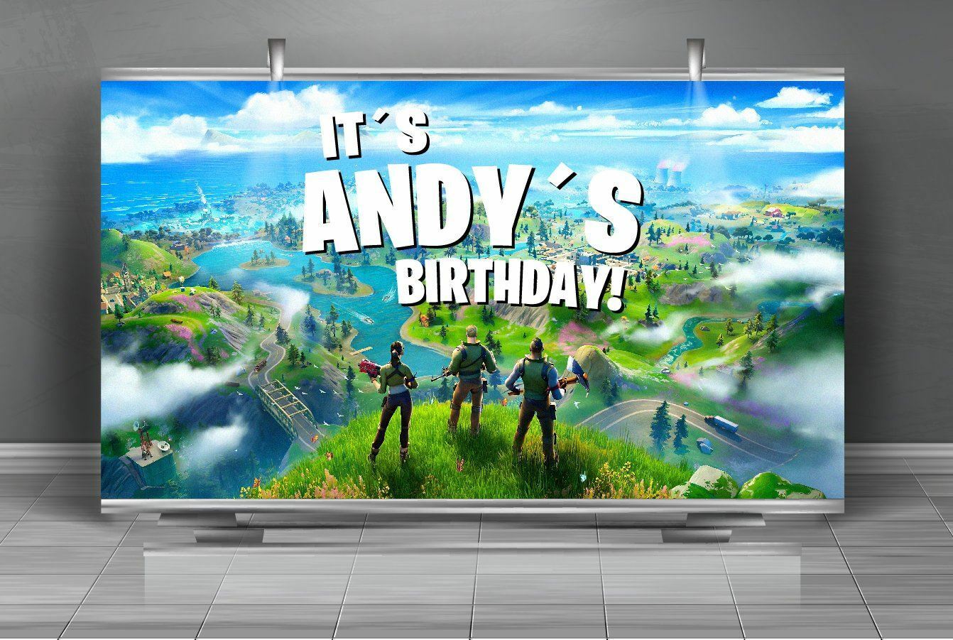 Happy Birthday Fortnite Images Wallpapers