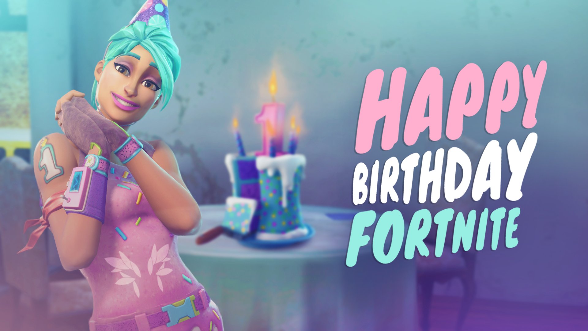 Happy Birthday Fortnite Images Wallpapers