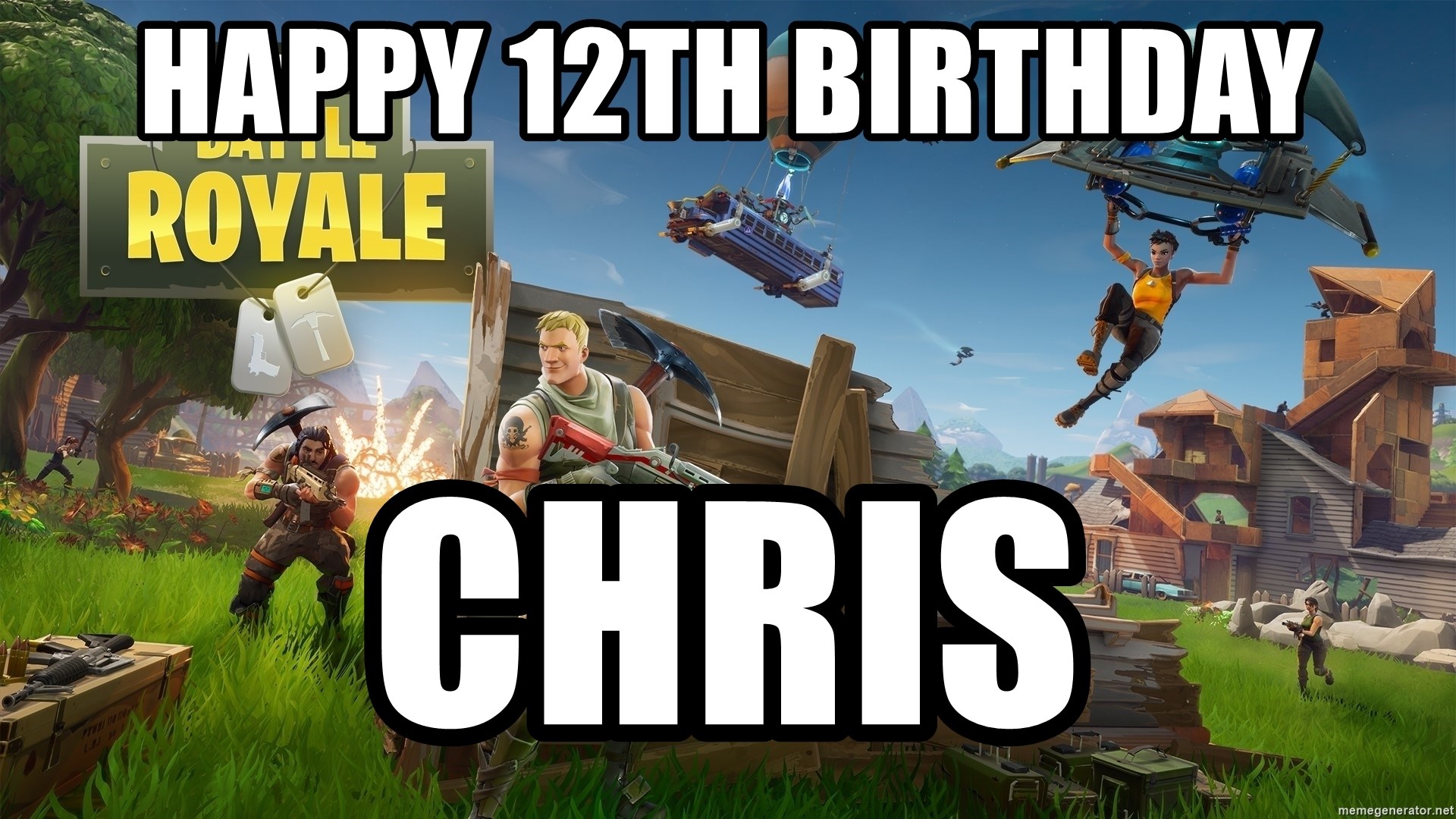 Happy Birthday Fortnite Images Wallpapers