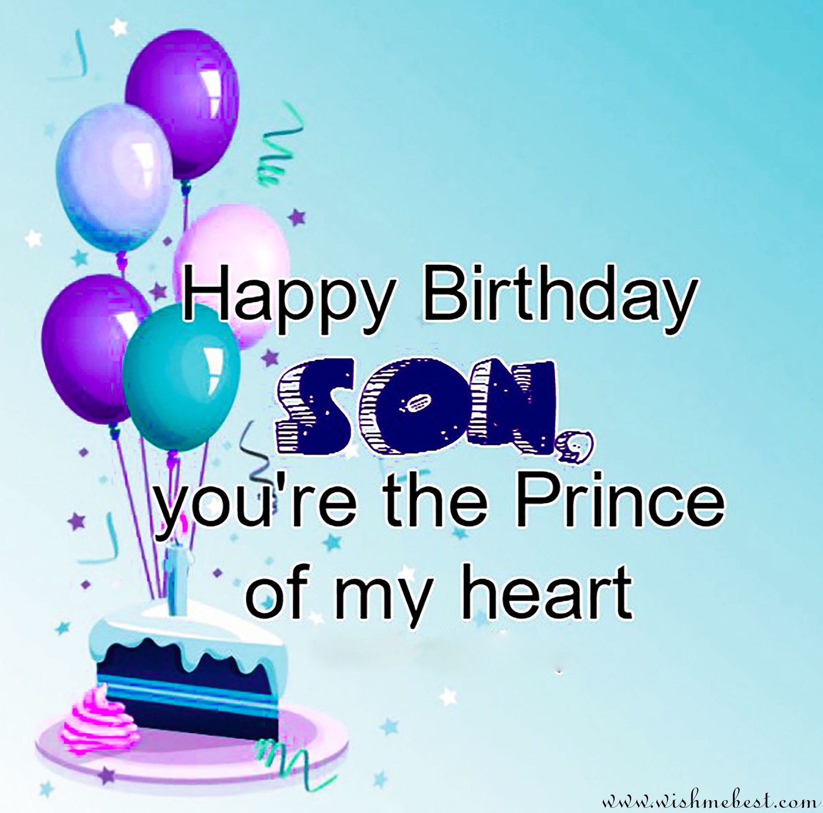 Happy Birthday To My Son Images Wallpapers