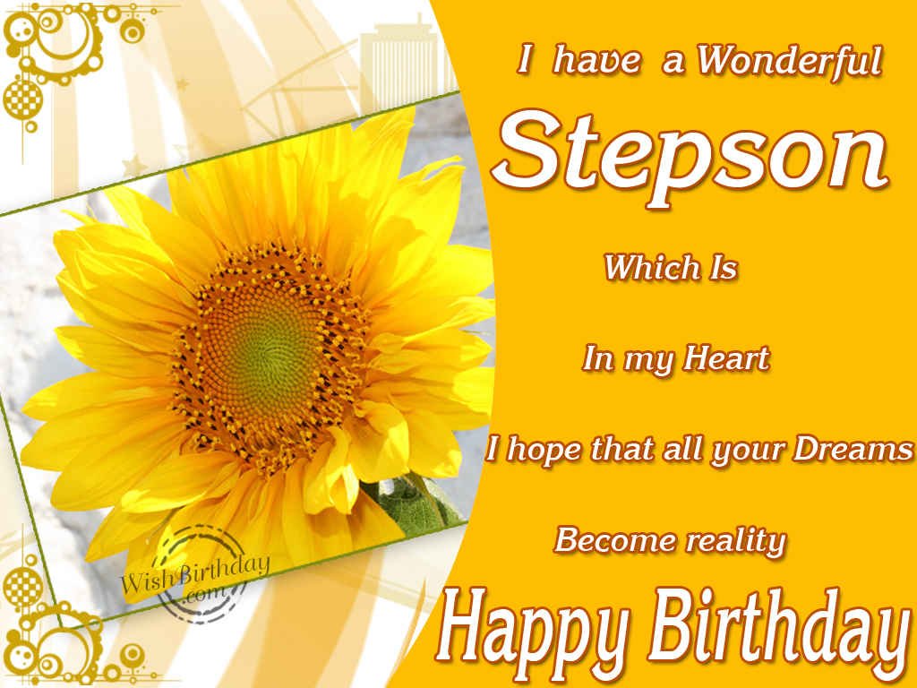 Happy Birthday To My Son Images Wallpapers