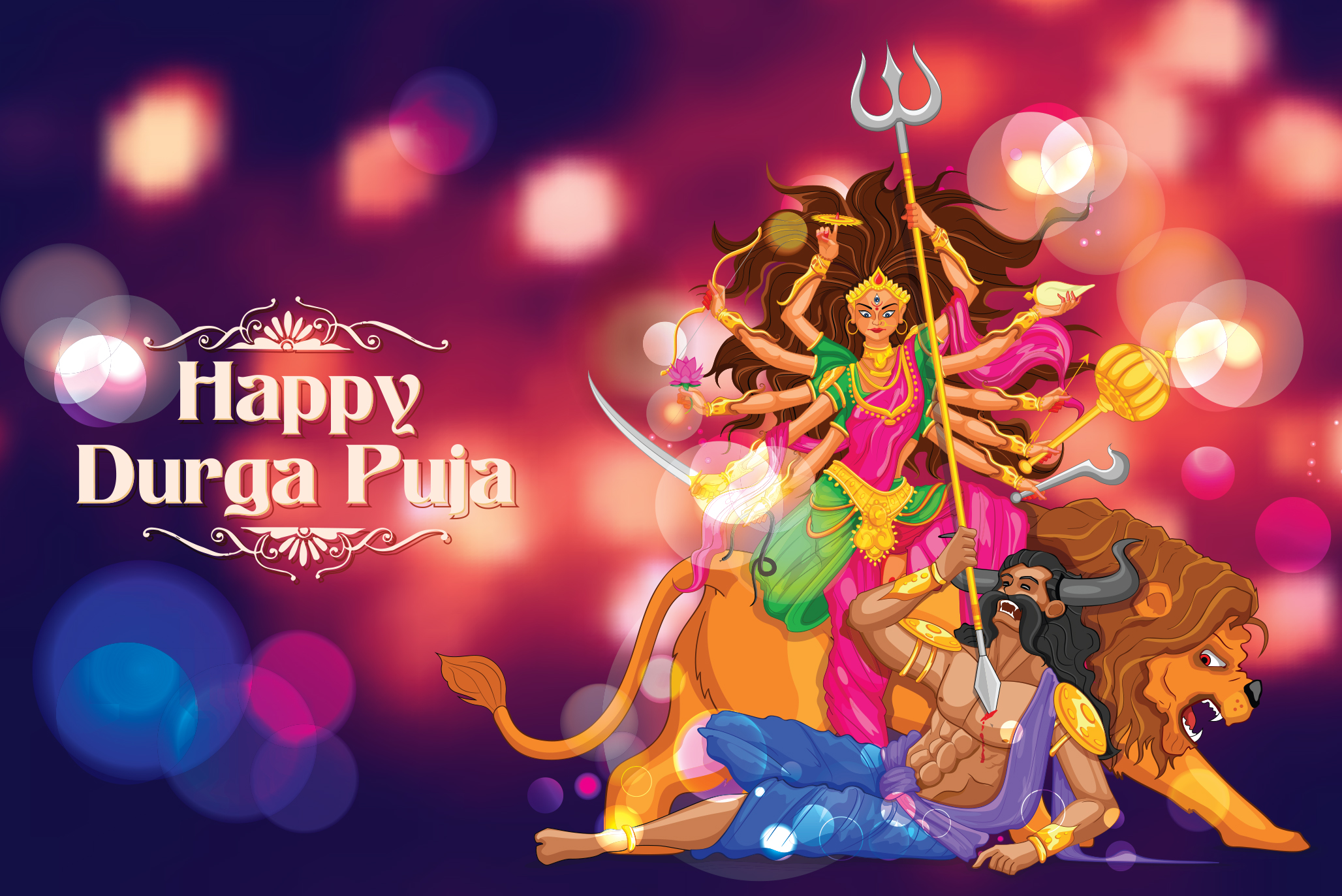 Happy Durga Puja Wallpapers