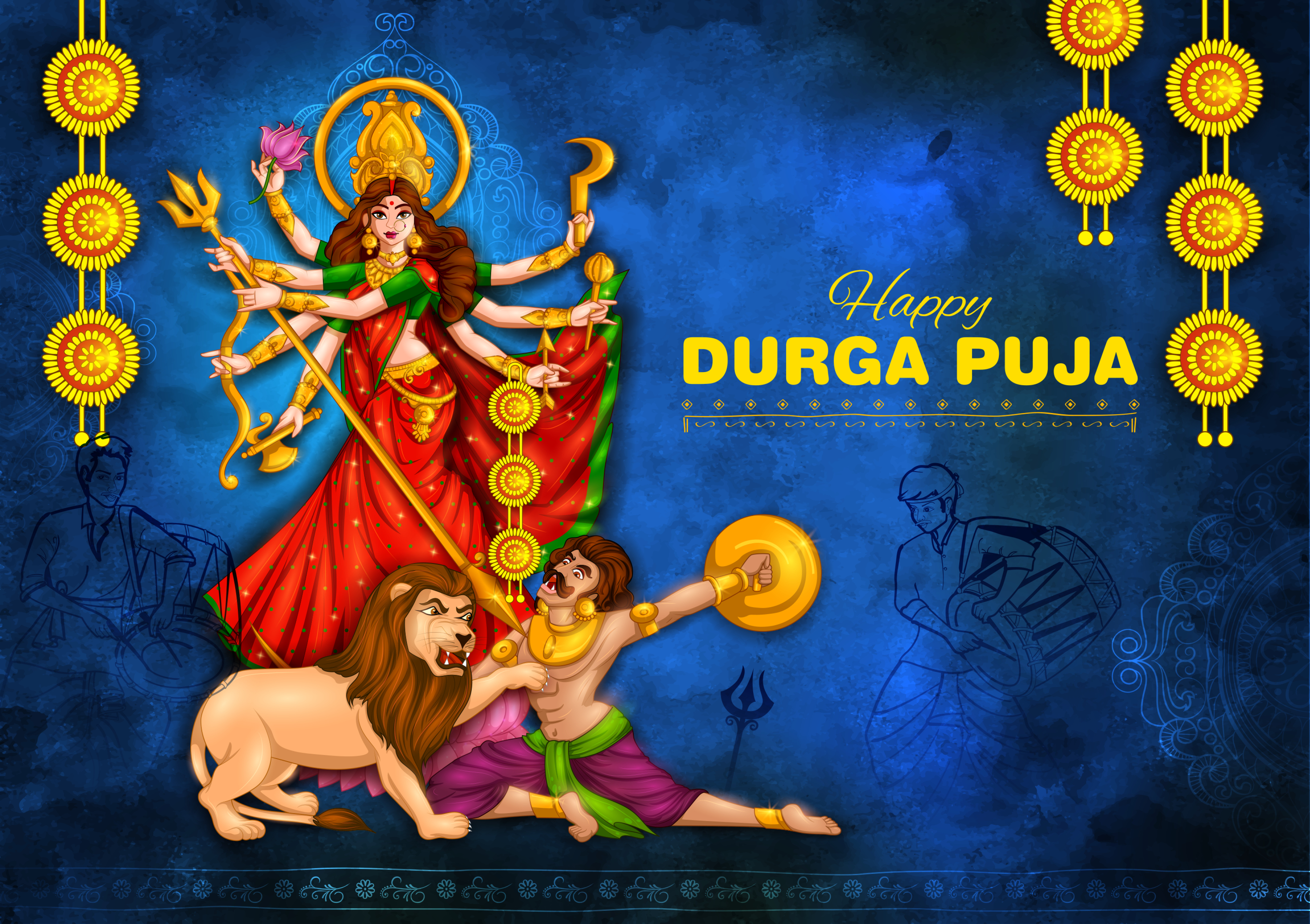 Happy Durga Puja Wallpapers