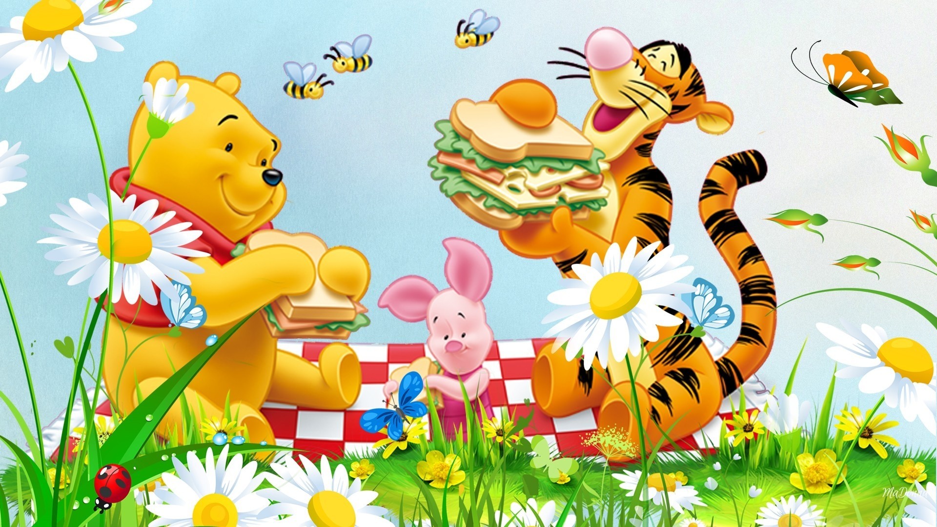 Happy Easter Winnie The Pooh Wallpapers