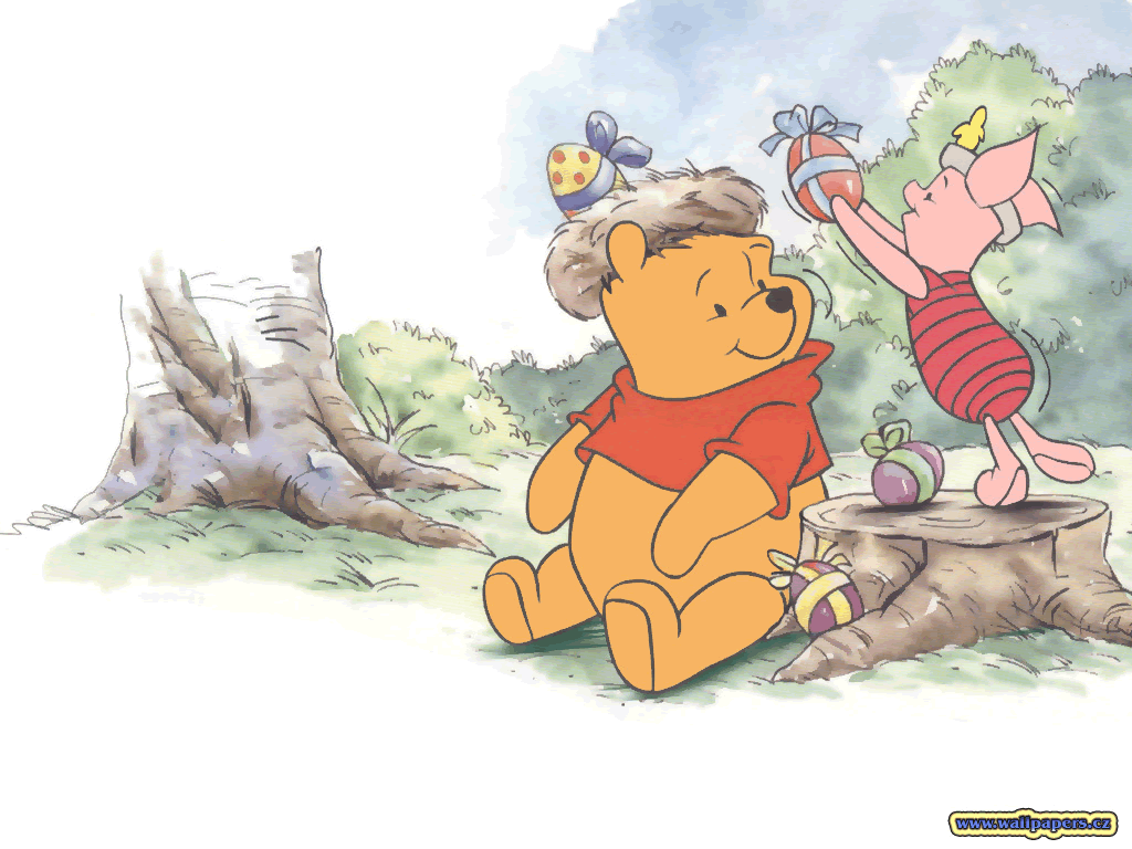 Happy Easter Winnie The Pooh Wallpapers