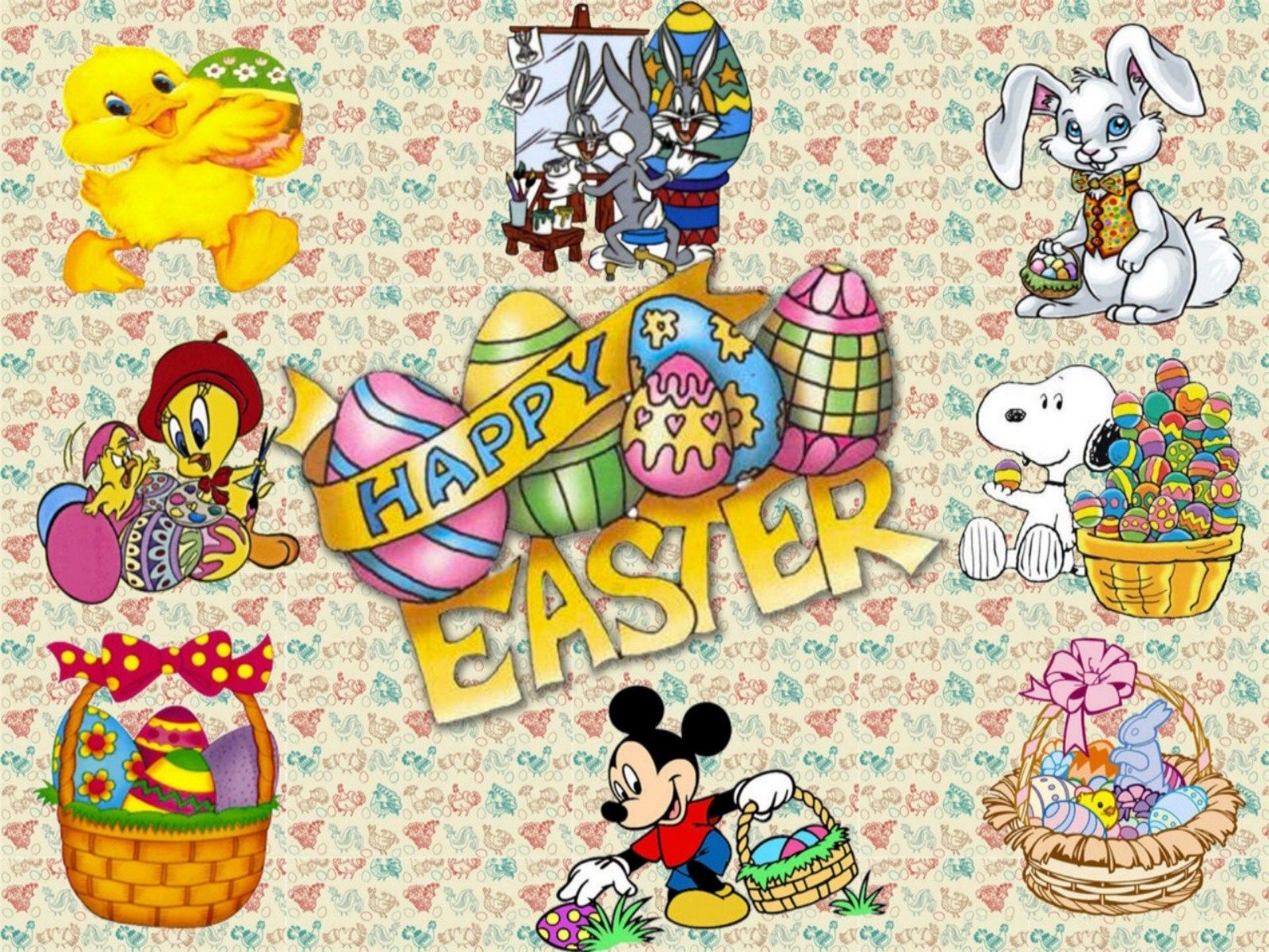 Happy Easter Winnie The Pooh Wallpapers