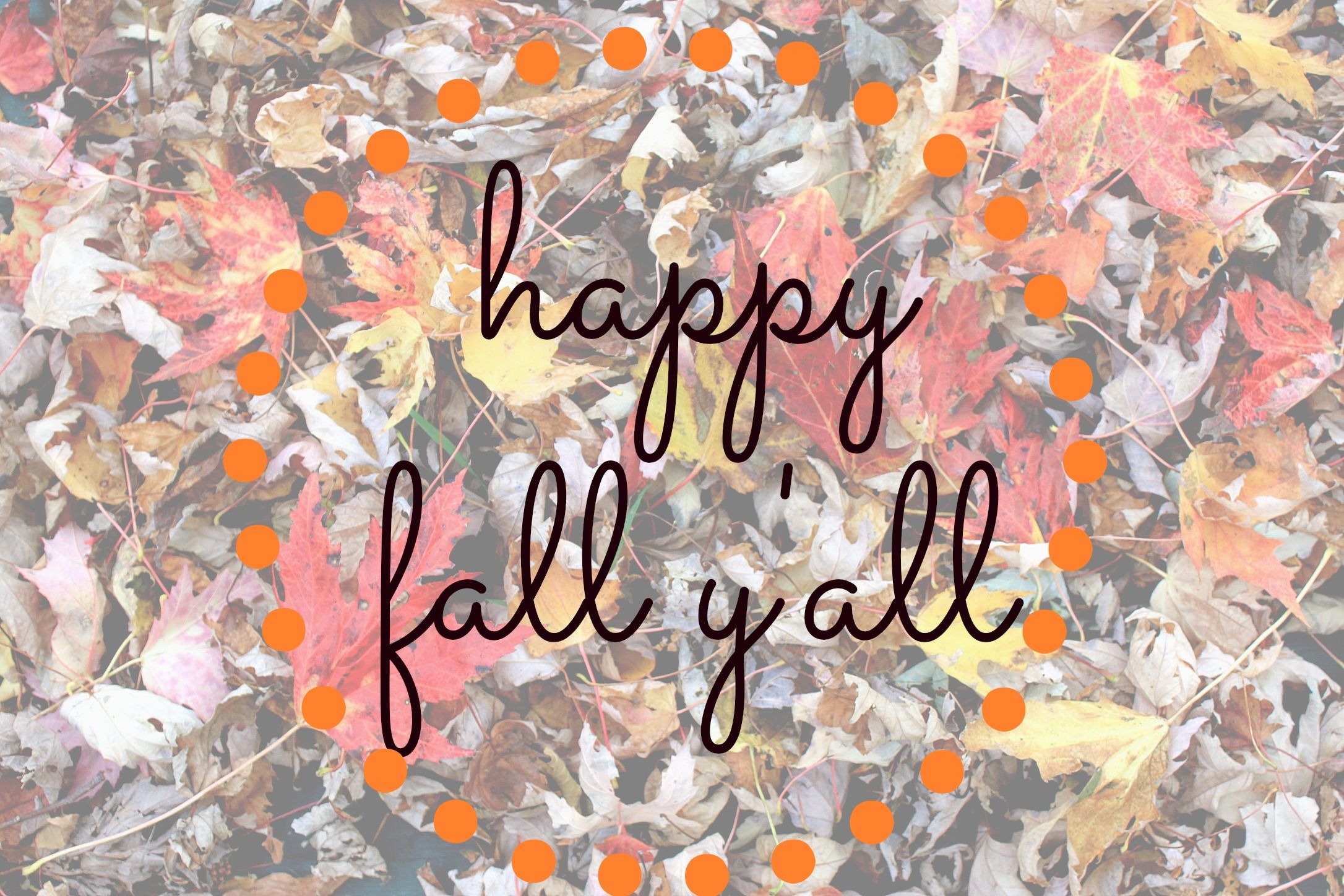 Happy Fall Background