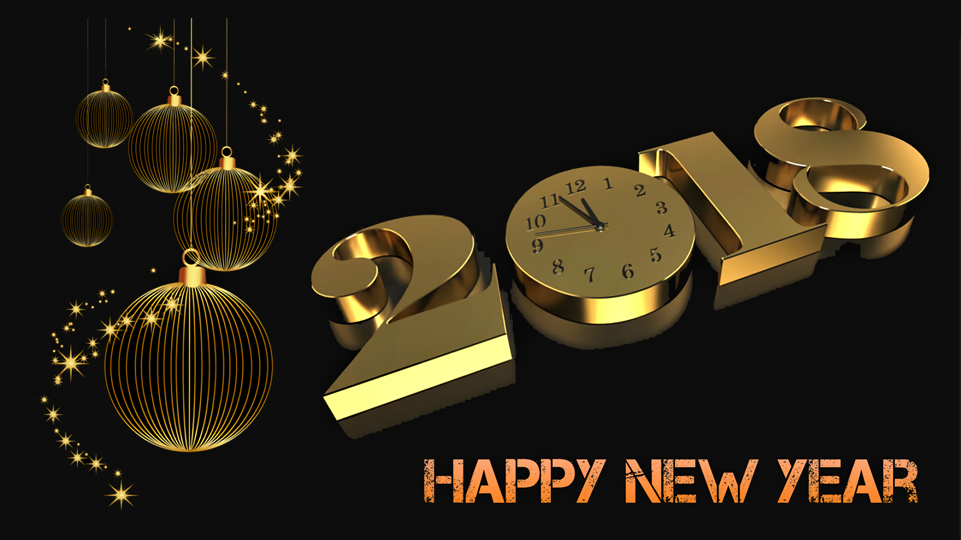 Happy New Year 2018 Wallpapers