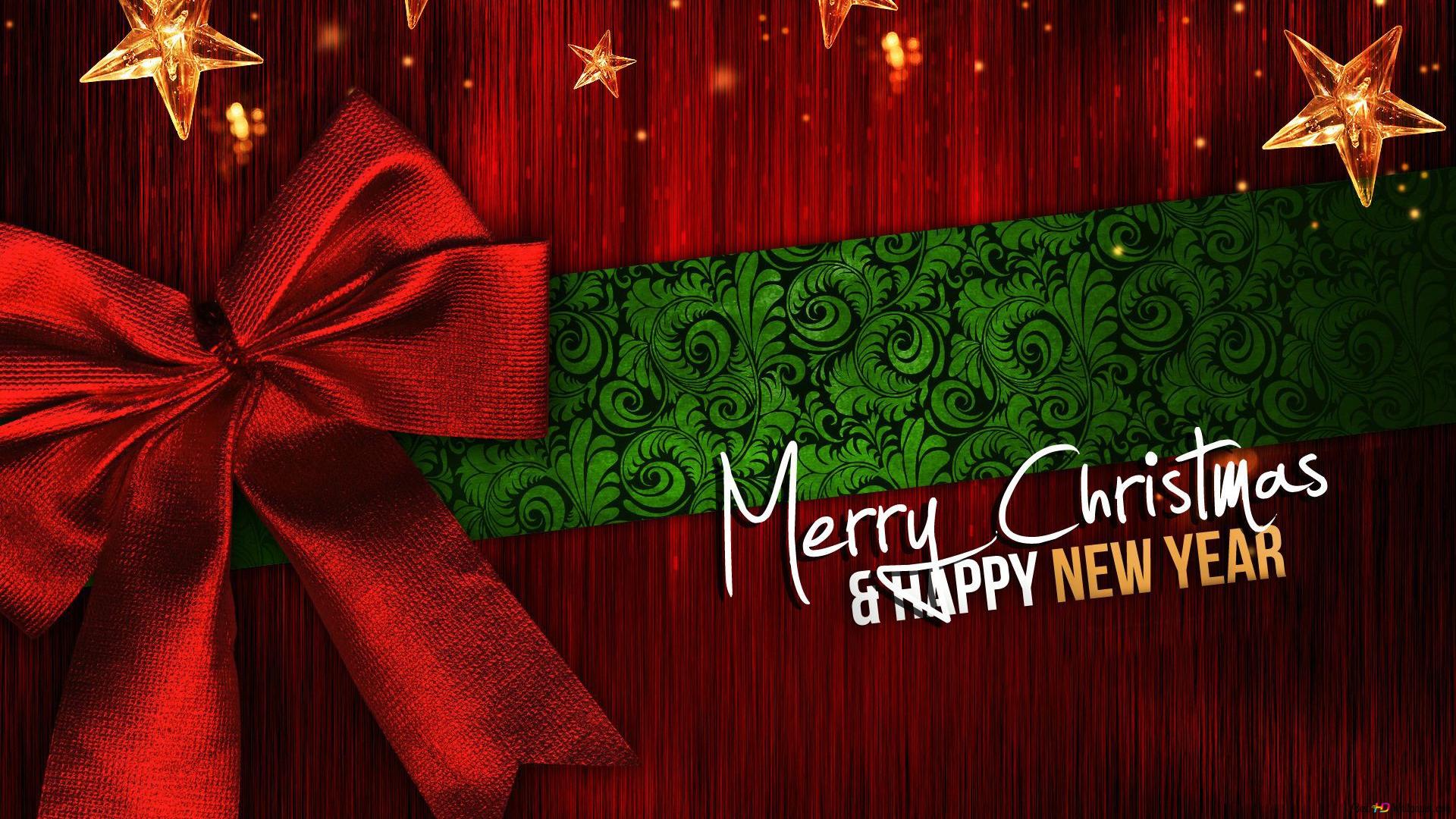 Happy New Year And Merry Christmas 2019 Wallpapers