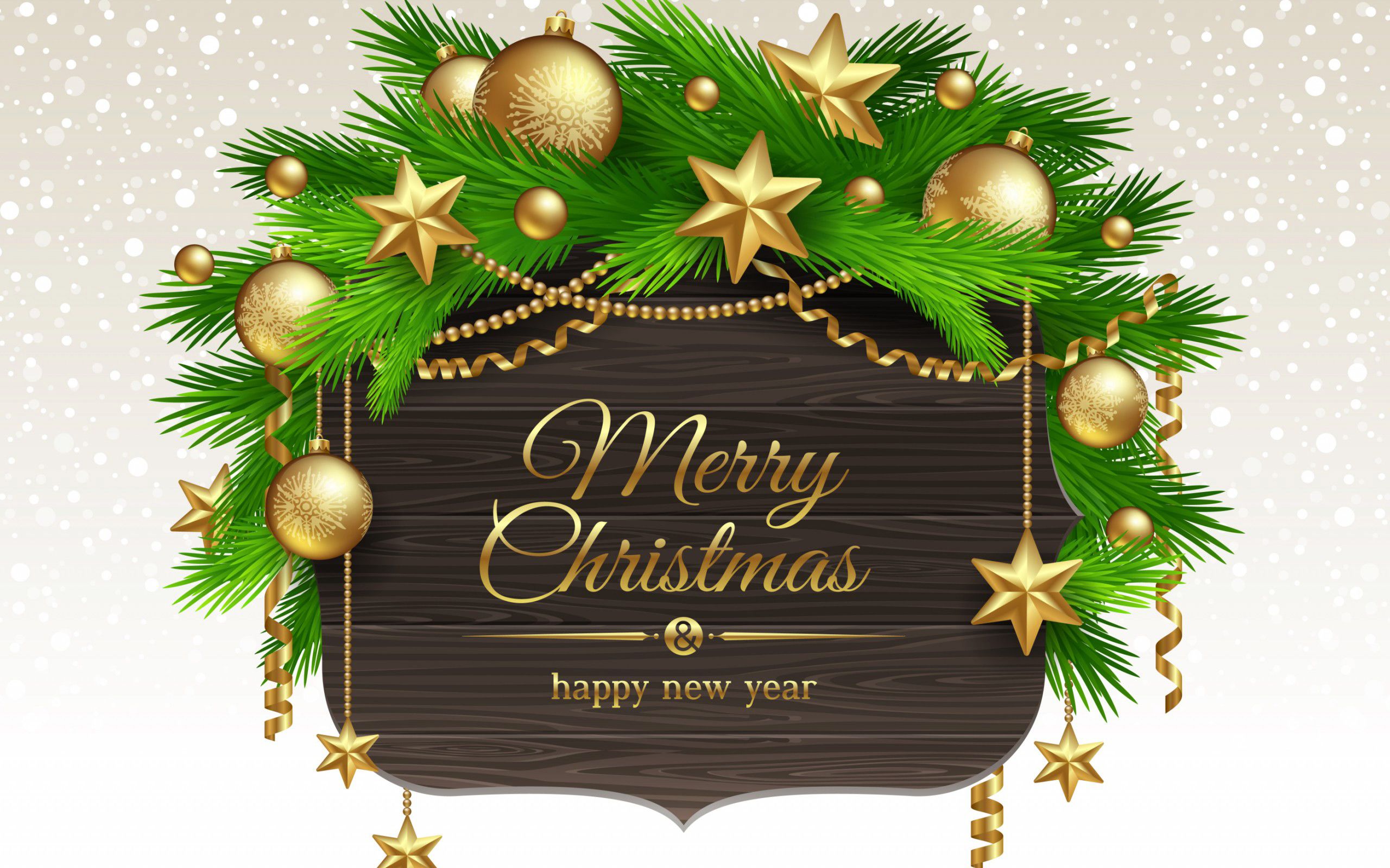 Happy New Year And Merry Christmas 2019 Wallpapers