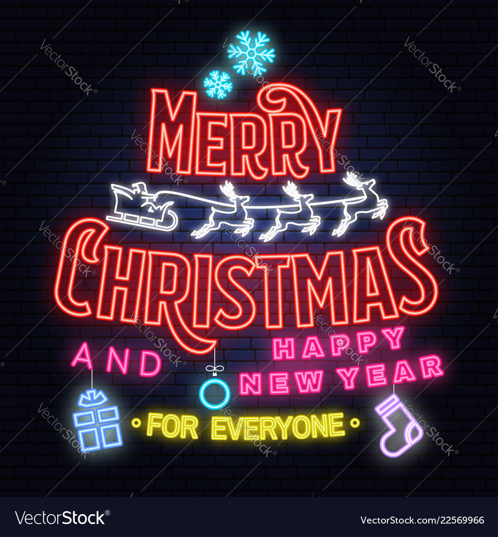 Happy New Year And Merry Christmas 2019 Wallpapers