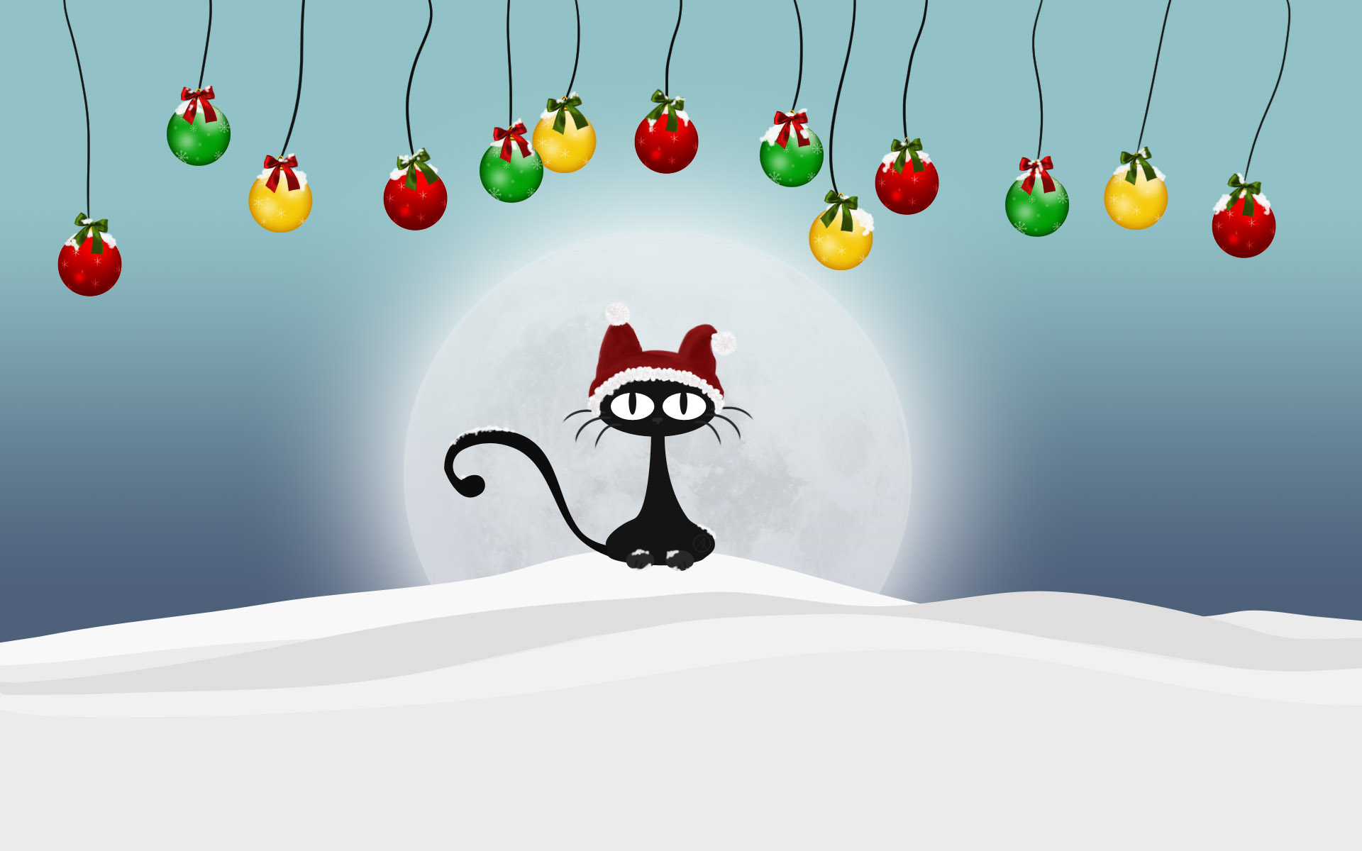 Happy New Year Cats Wallpapers