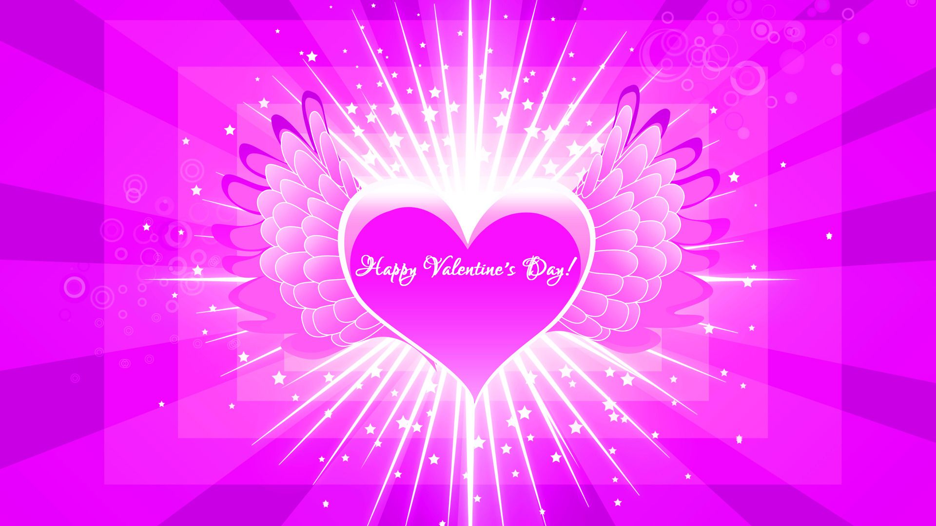 Happy Valentines Day Purple Wallpapers