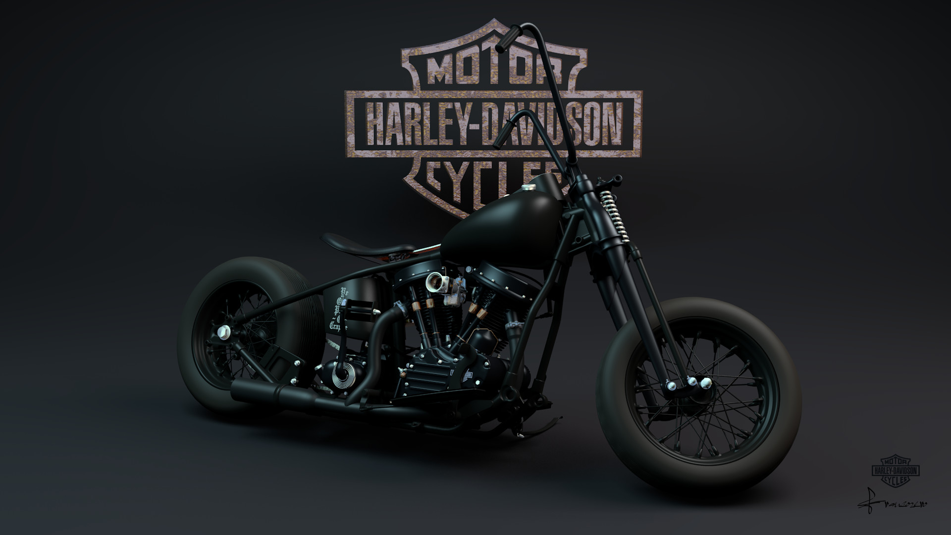 Harley Davidson Chopper Wallpapers