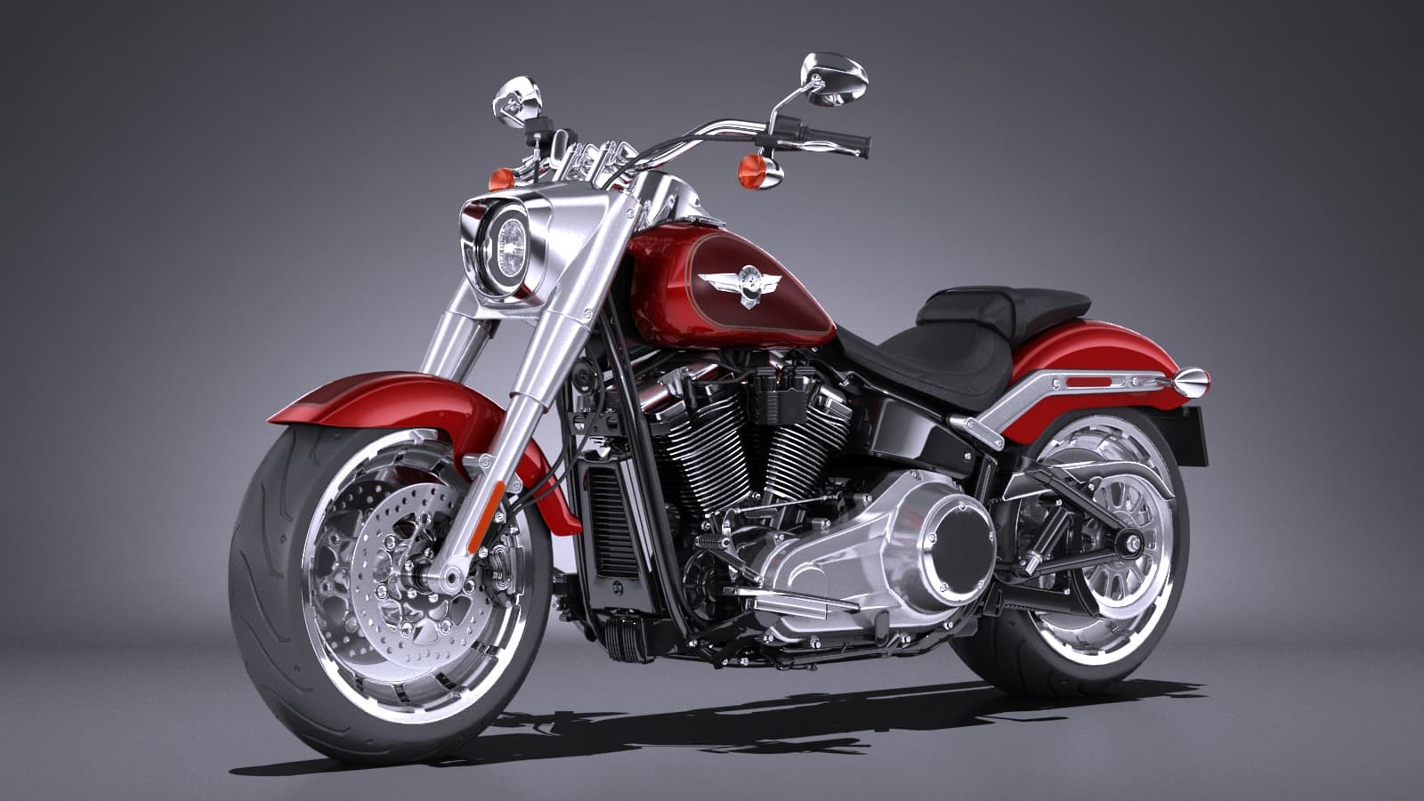 Harley-Davidson Fat Boy Wallpapers