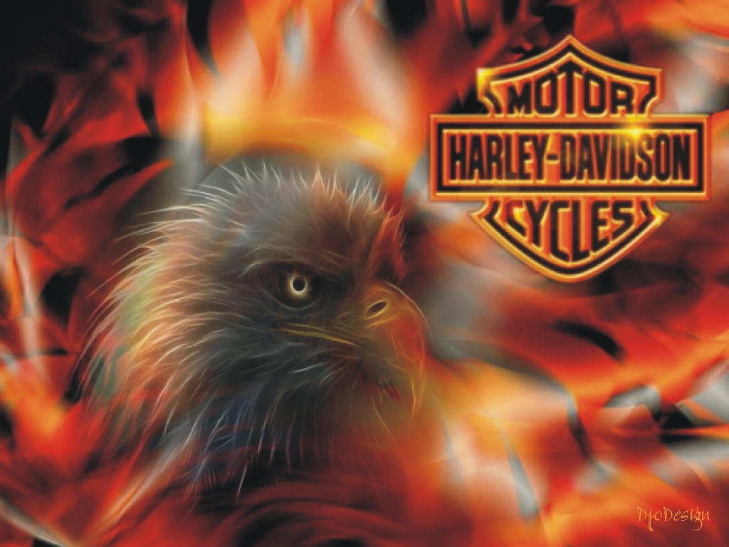 Harley Davidson Logo Eagle Wallpapers