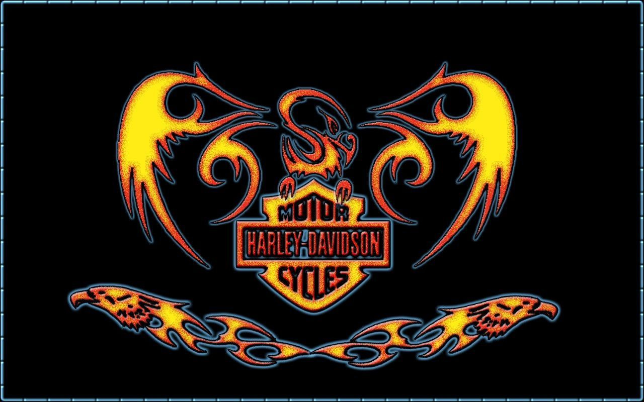 Harley Davidson Logo Eagle Wallpapers