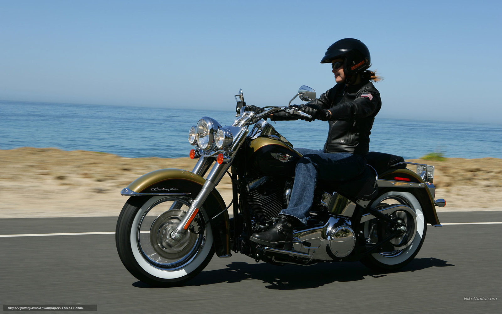 Harley-Davidson Softail Deluxe Wallpapers