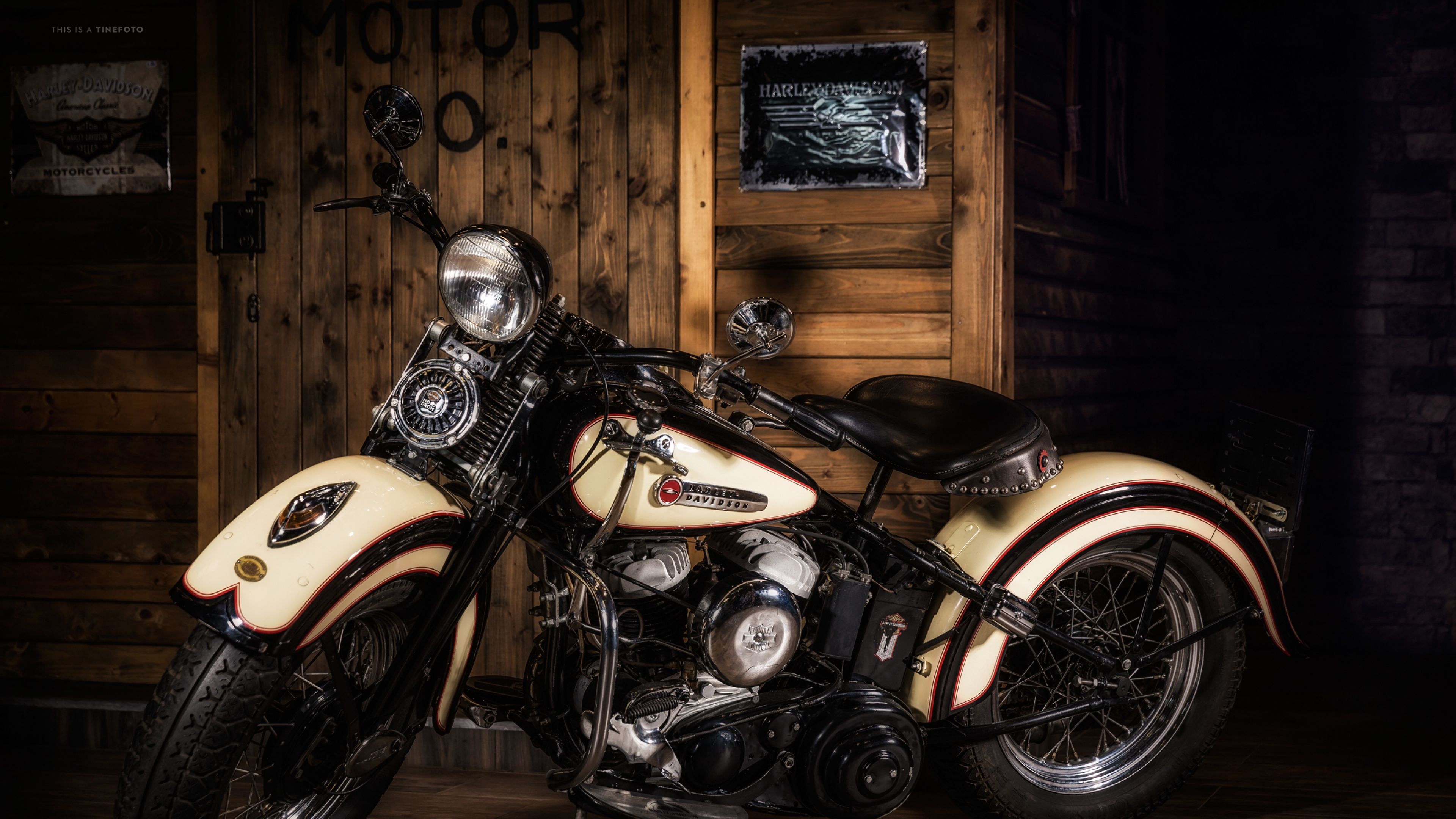 Harley Motorcycle Background