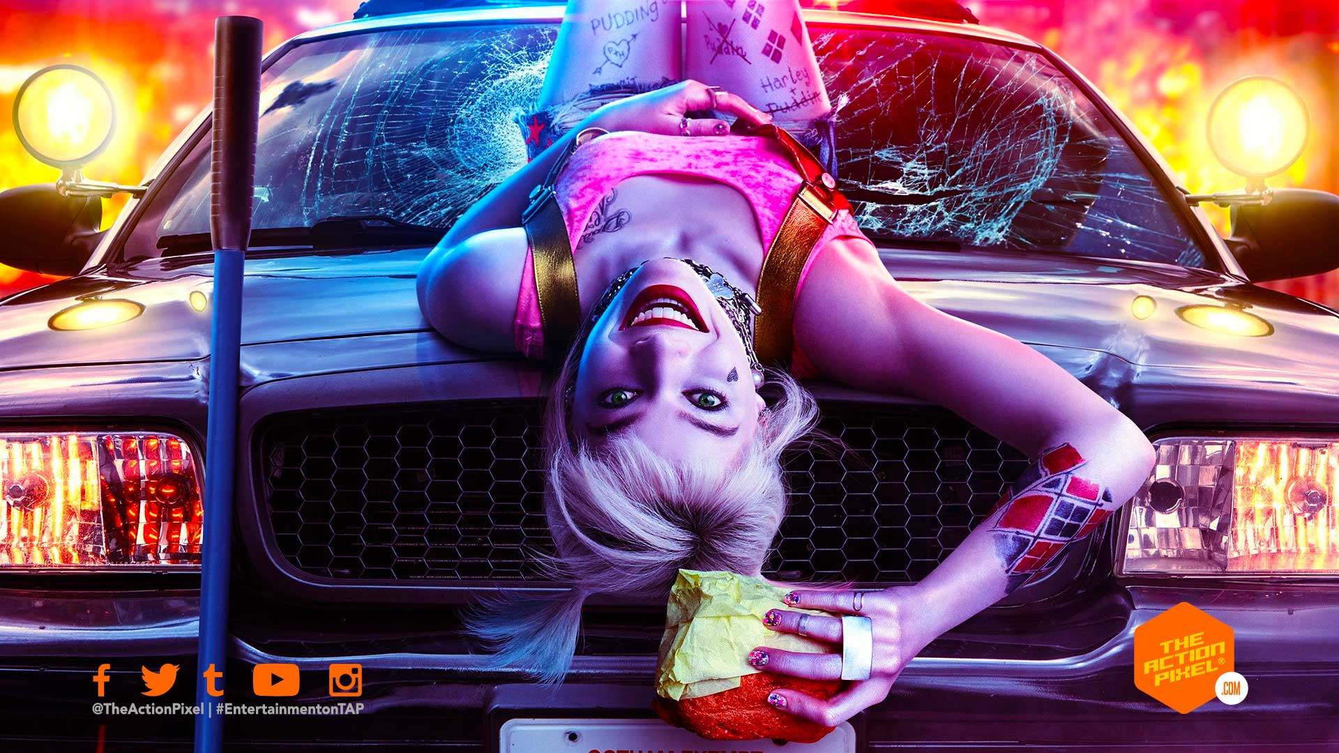 Harley Quinn And Hyenas Wallpapers