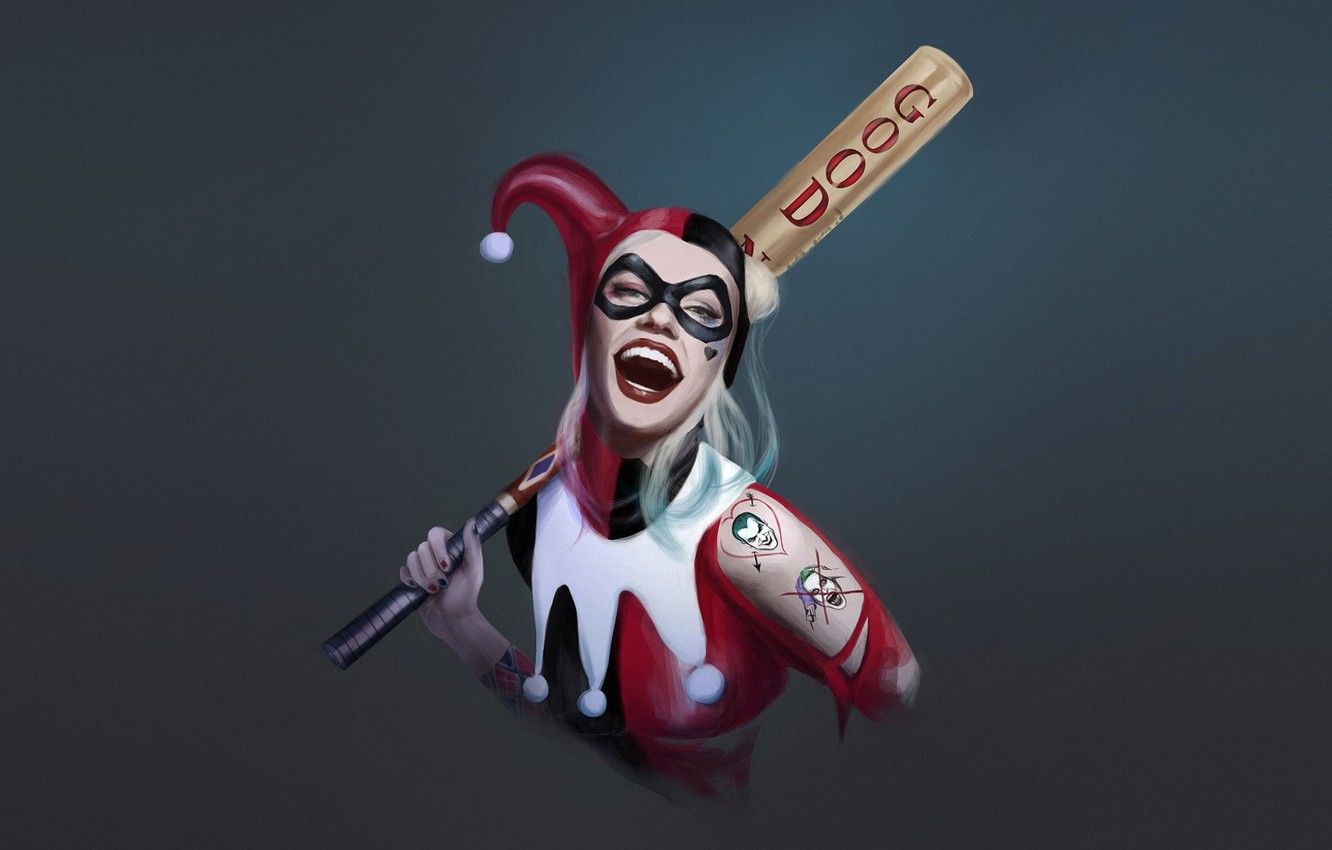 Harley Quinn Comic Art Wallpapers