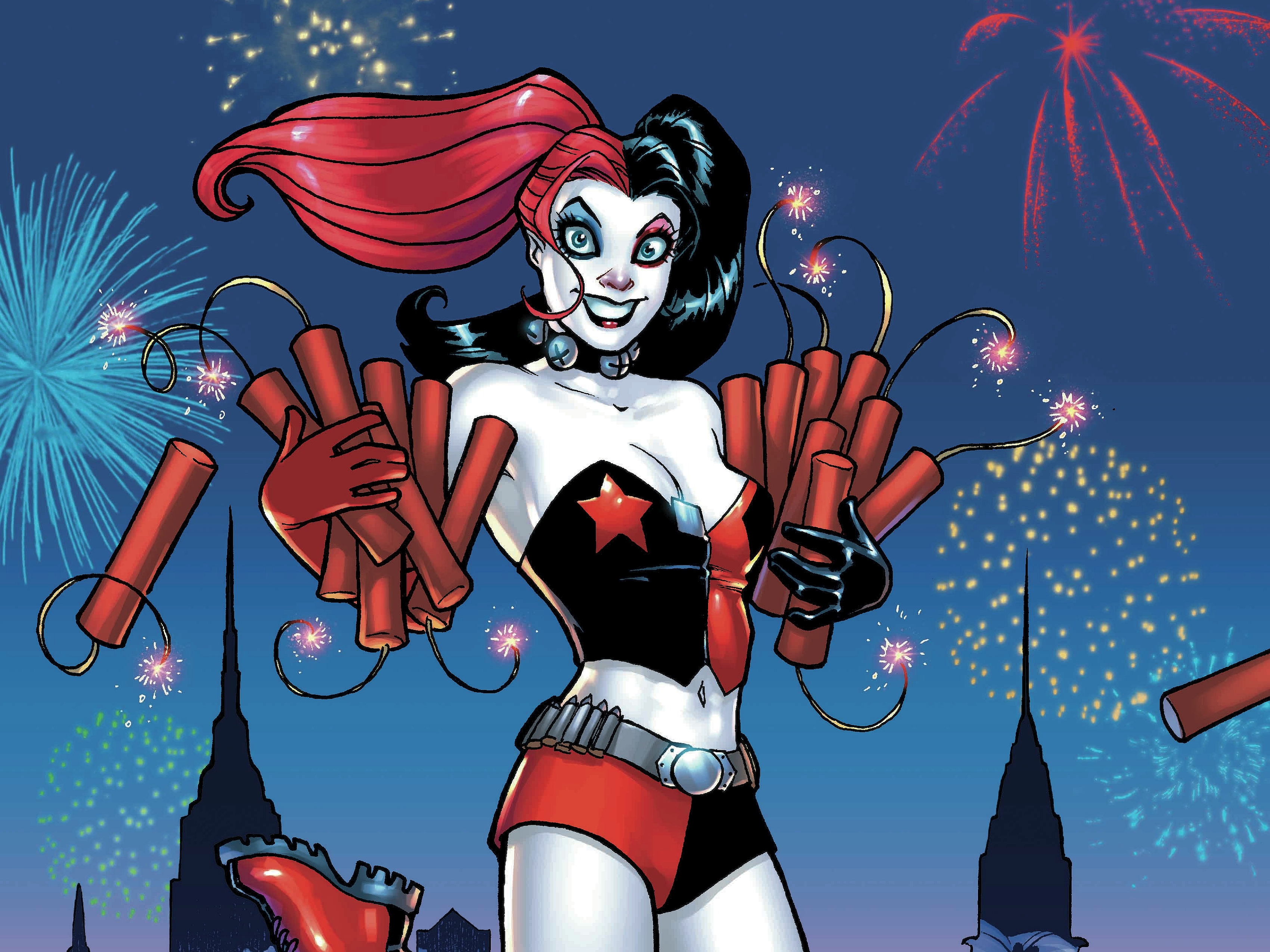 Harley Quinn Comic Art Wallpapers