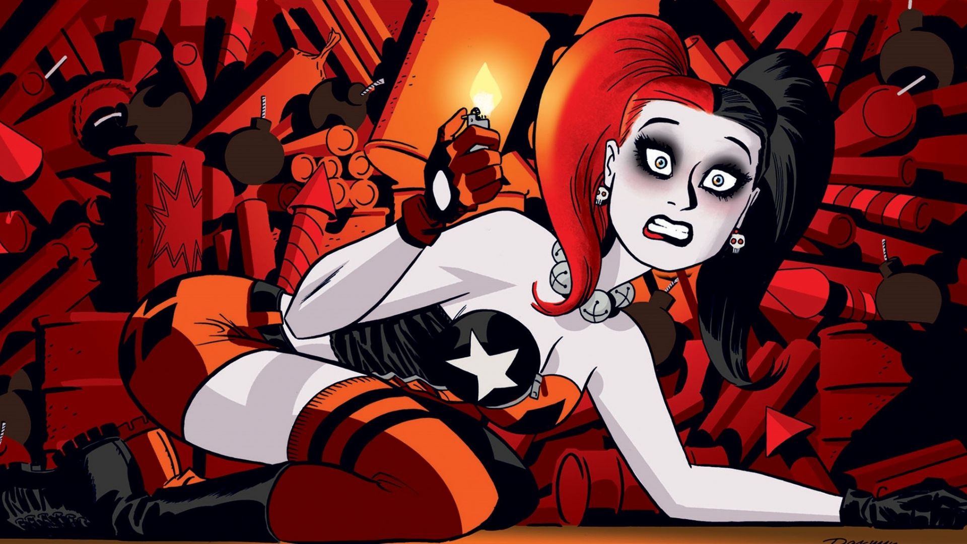 Harley Quinn Comic Artwork Wallpapers