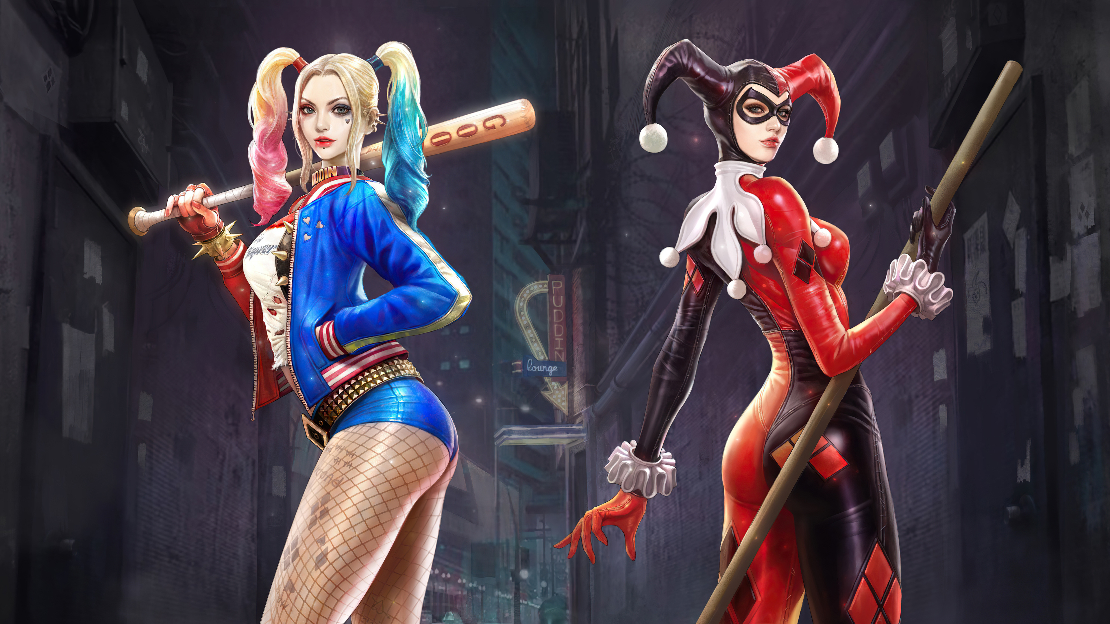 Harley Quinn Comic Artwork Wallpapers