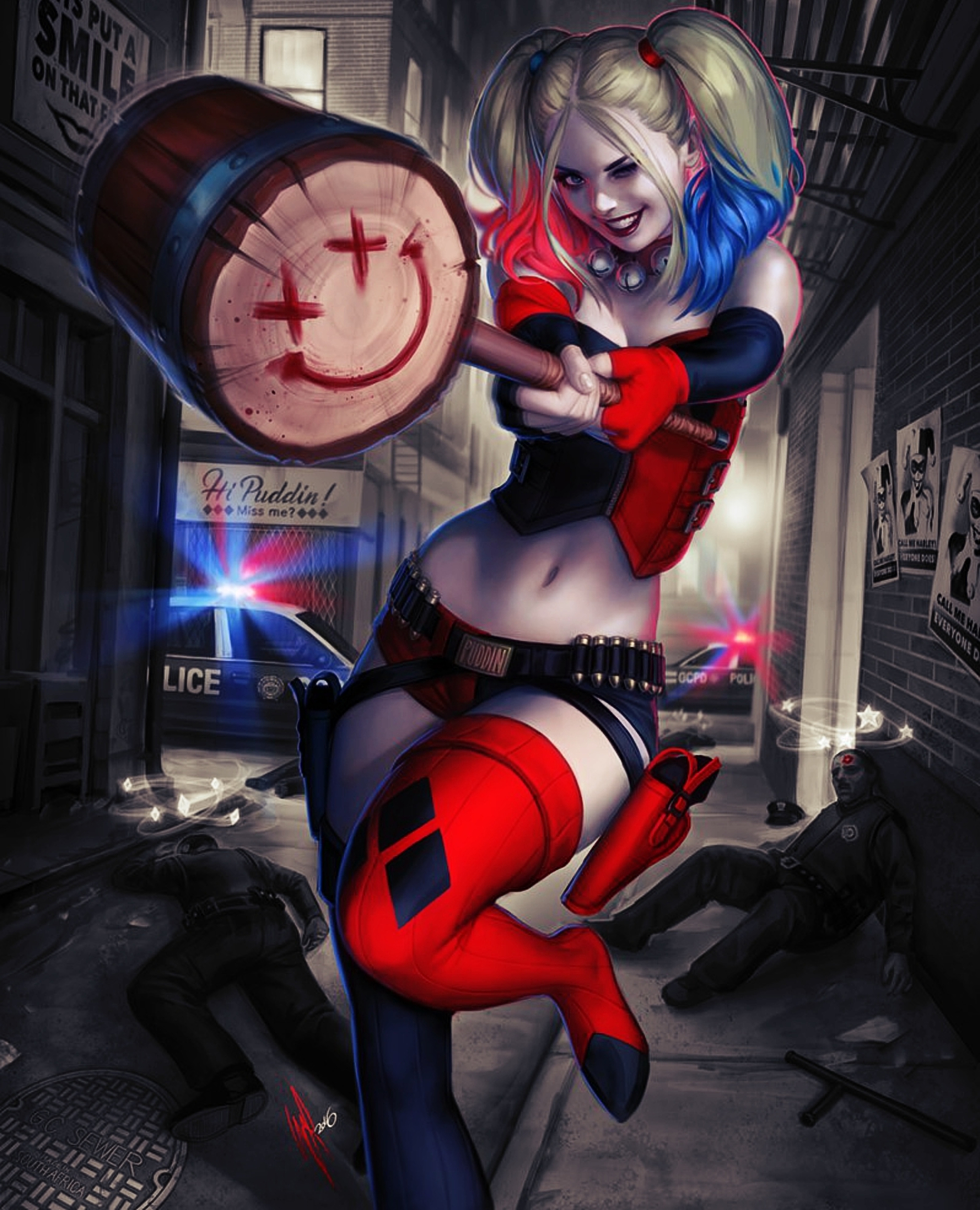 Harley Quinn Cute Smile Wallpapers