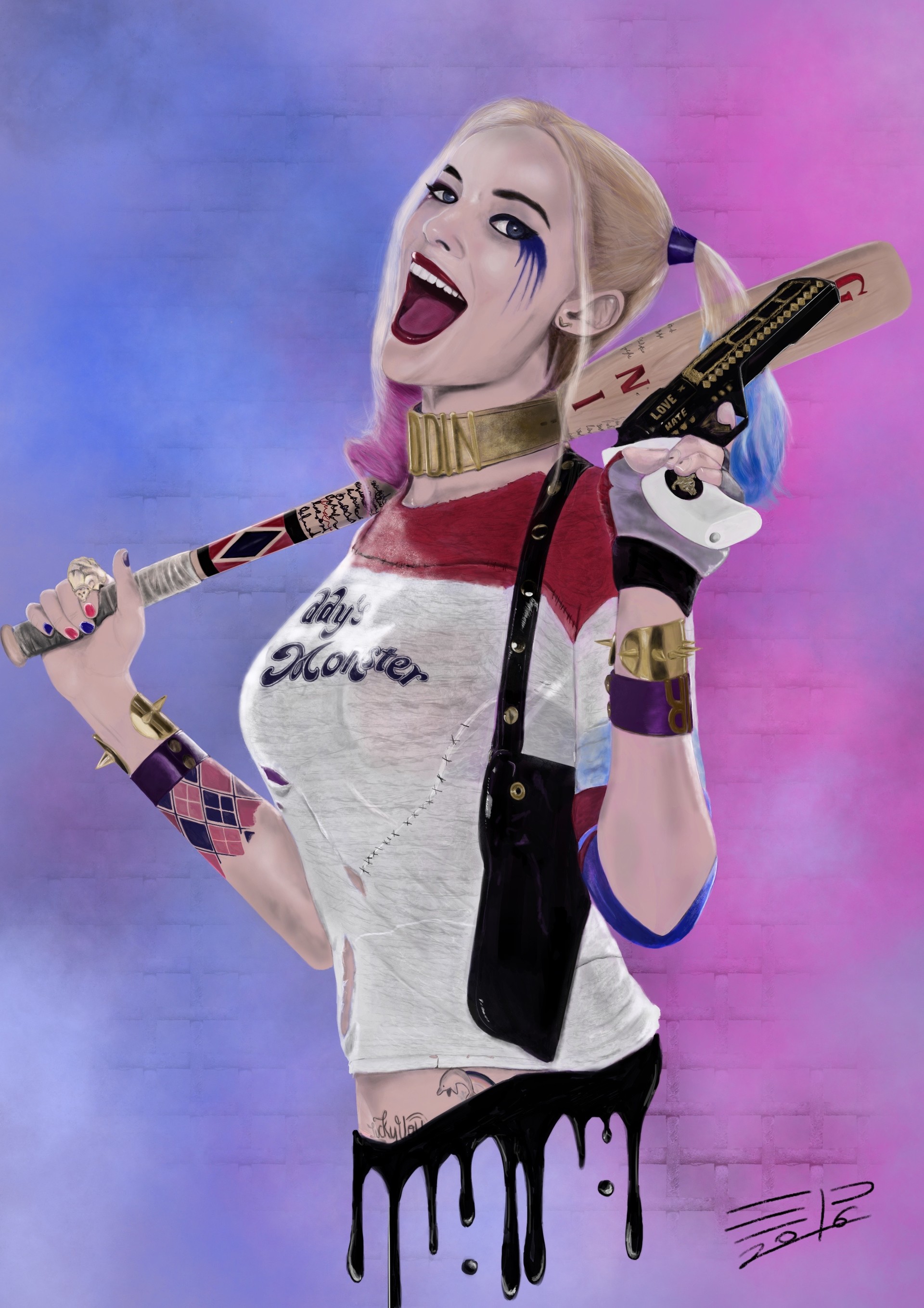 Harley Quinn Daddys Monster Wallpapers