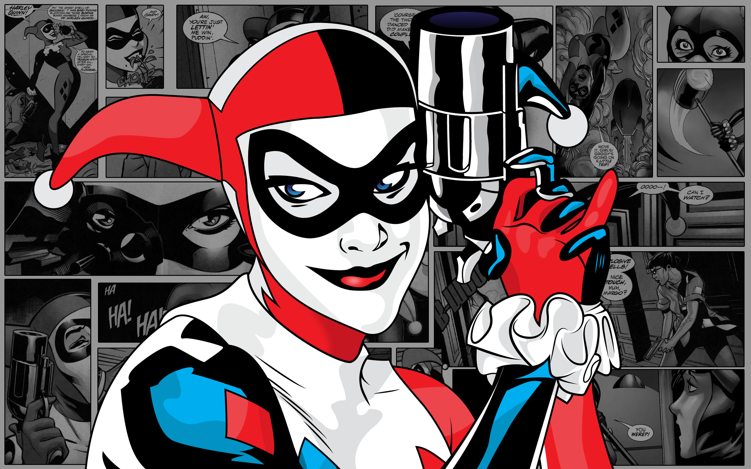 Harley Quinn Face Wallpapers