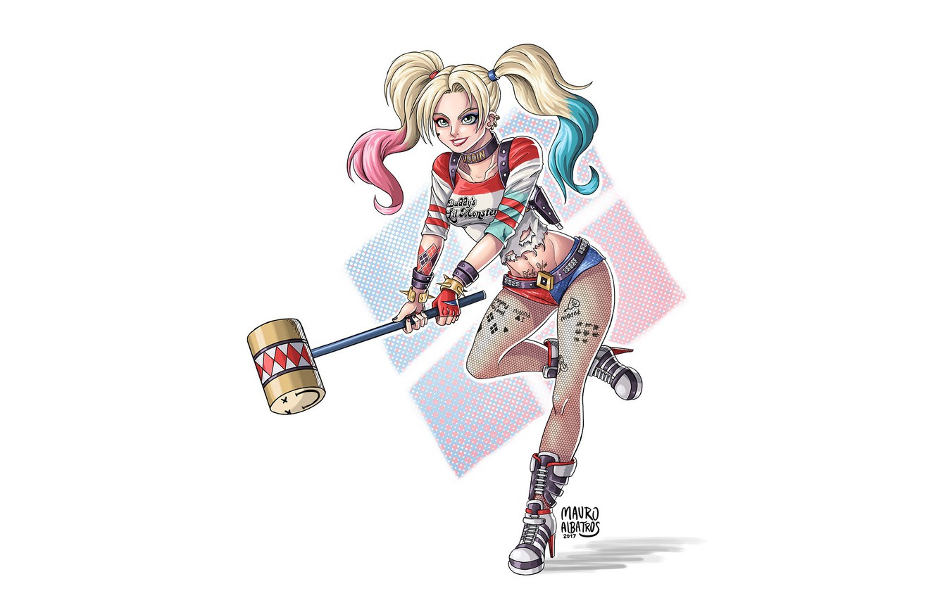 Harley Quinn Illustration Wallpapers