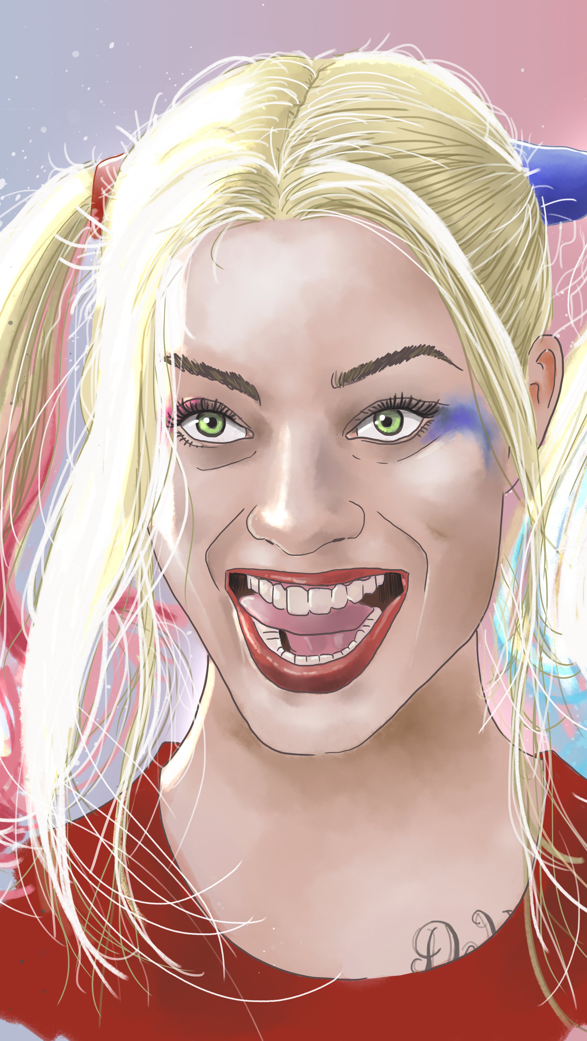 Harley Quinn Illustration Wallpapers