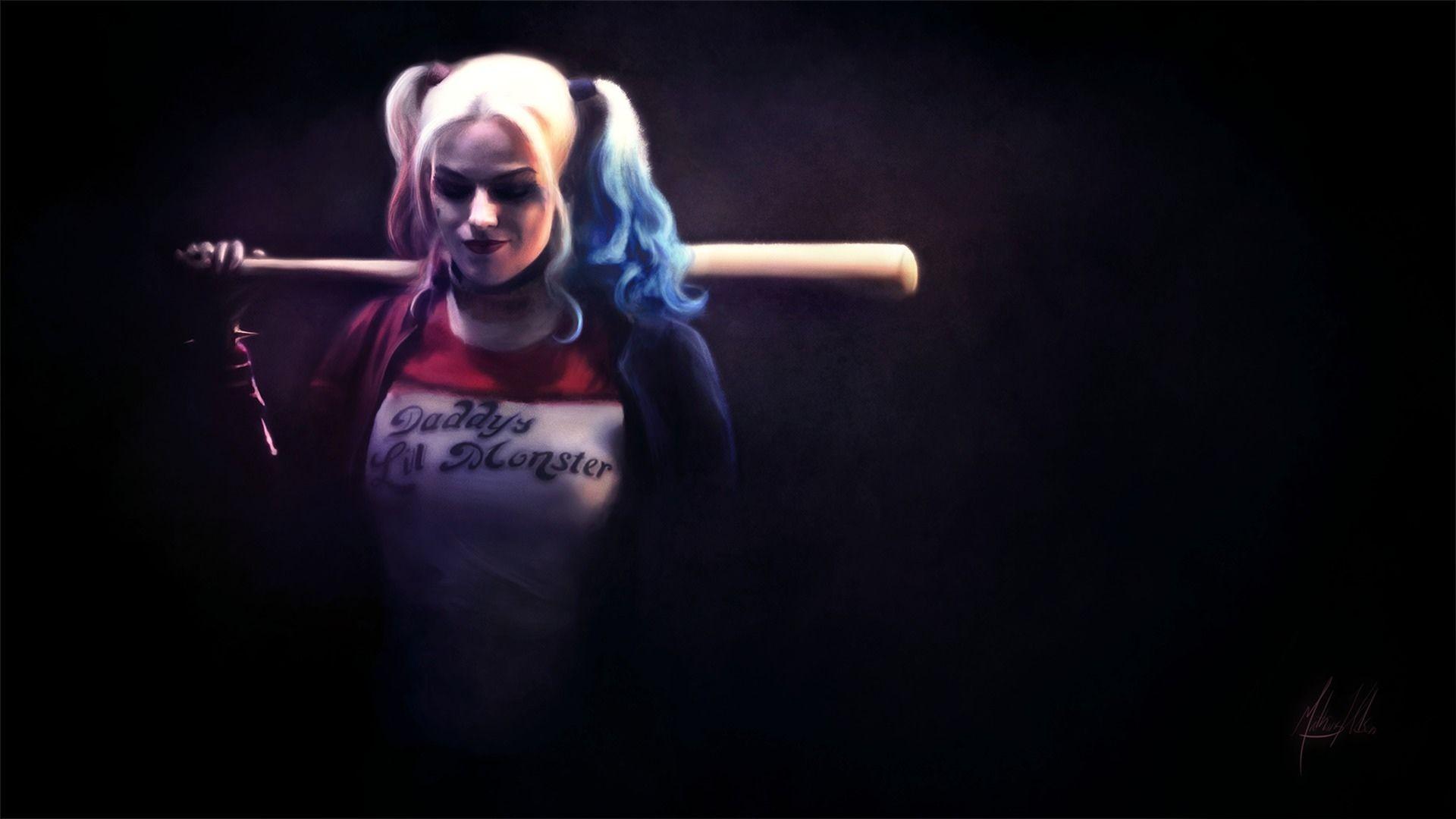 Harley Quinn Logo Wallpapers